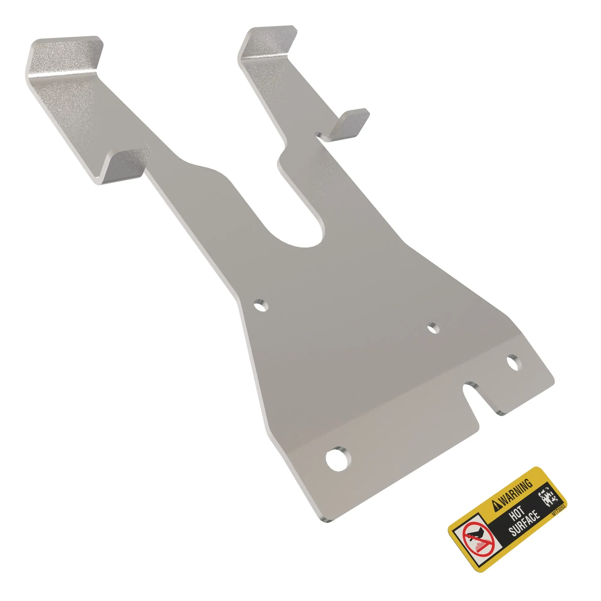 John Deere Radiator Mounting Bracket Kit - AM137865