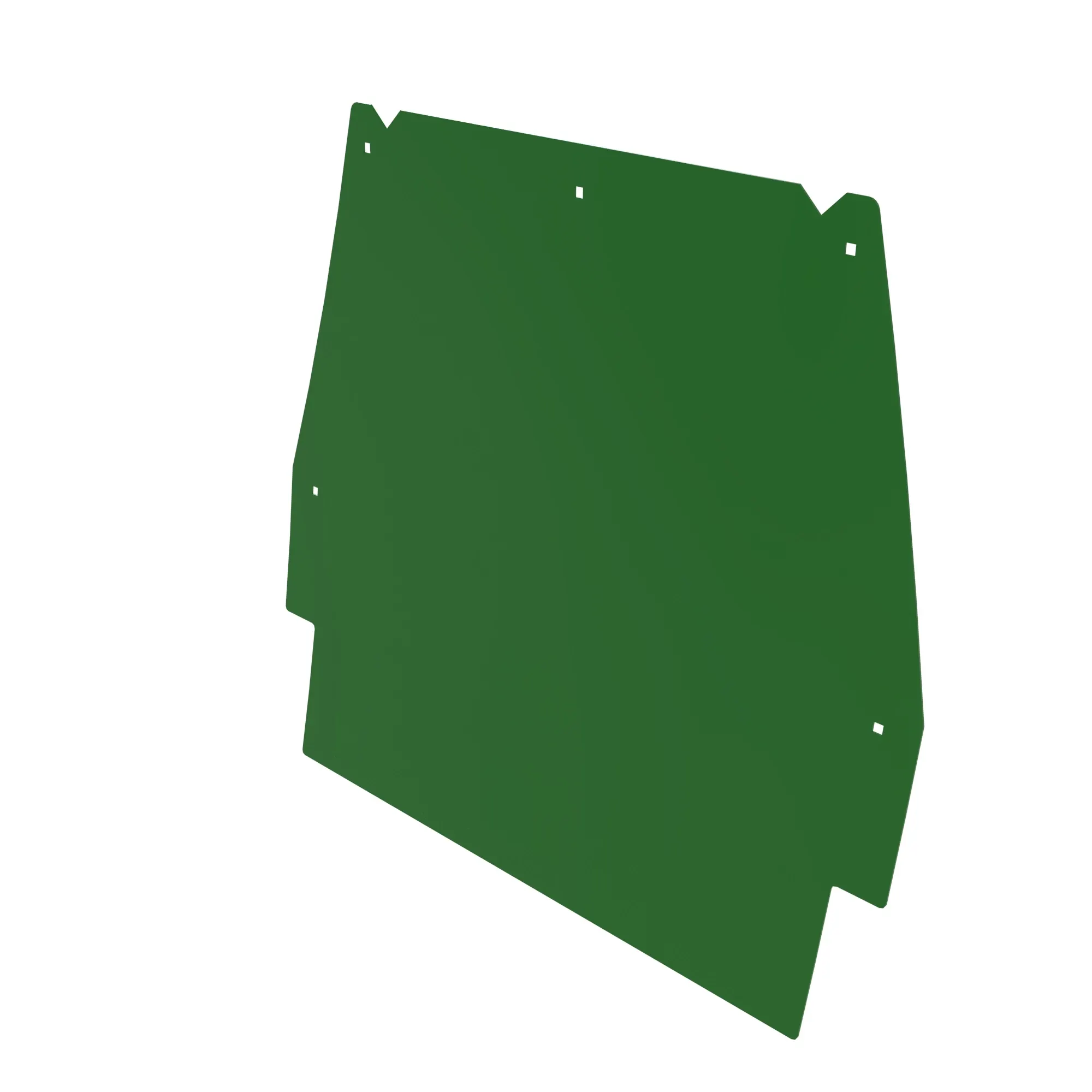 John Deere Blower Feeding Channel Wear Plate - Z81884