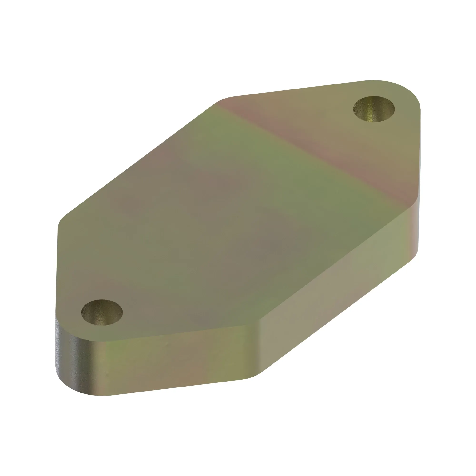 John Deere Engine Mounting Brackets Isolators Plate - F675404