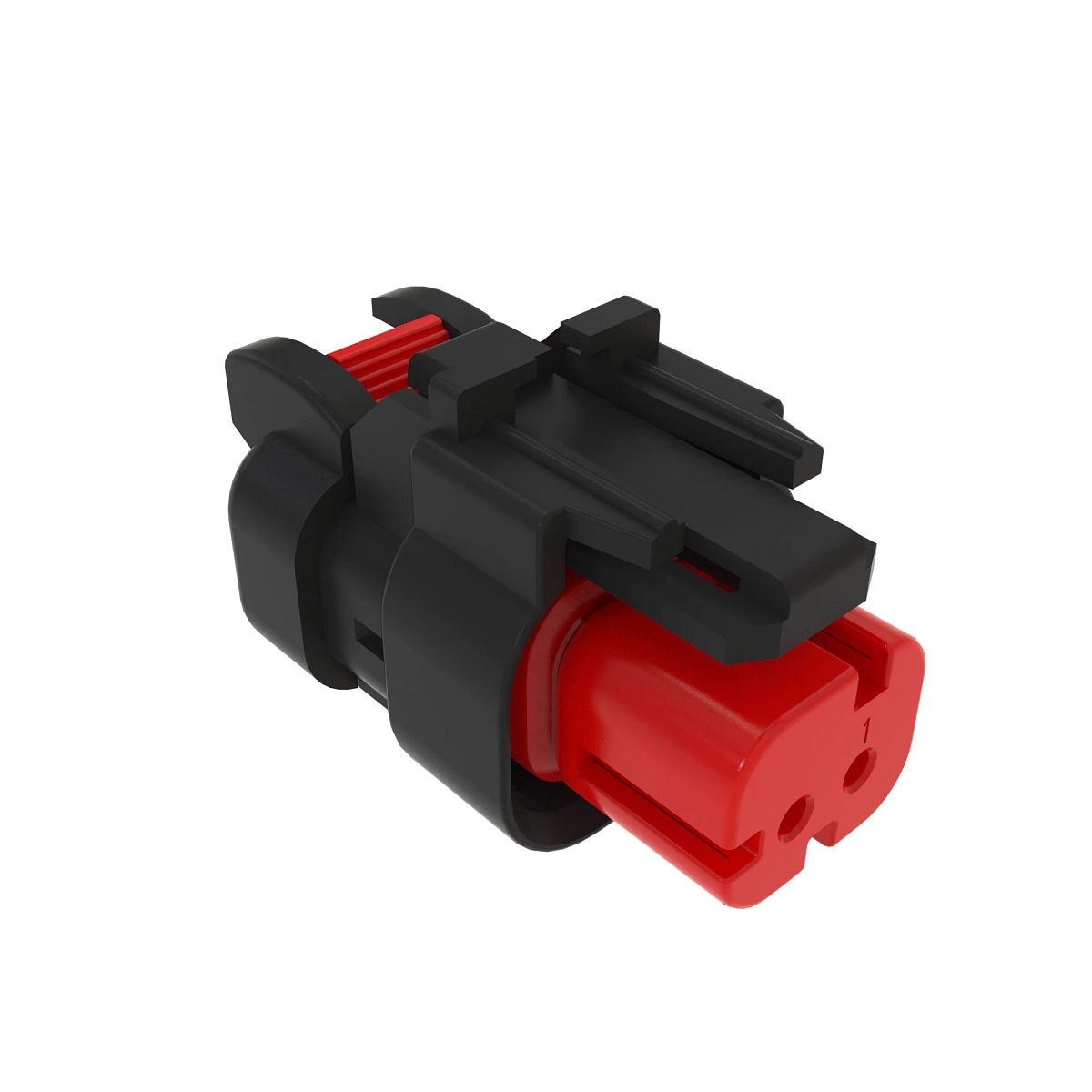 TYCO AMPSEAL16 2W RCPT SLD RED PLST