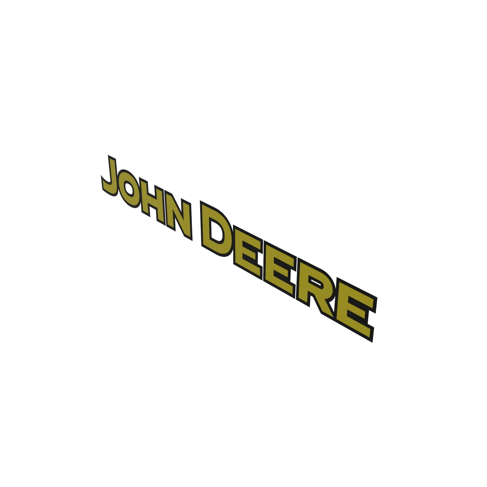 John Deere John Deere Logo Label - JD5636