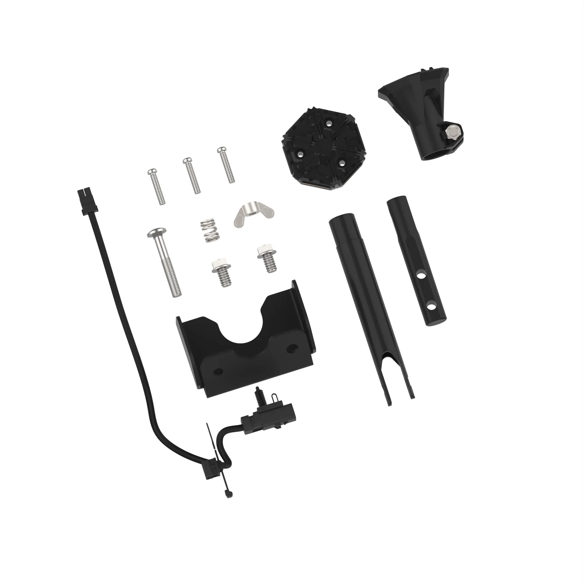 LEFT BEACON LIGHT INSTALLATION FRONT KIT