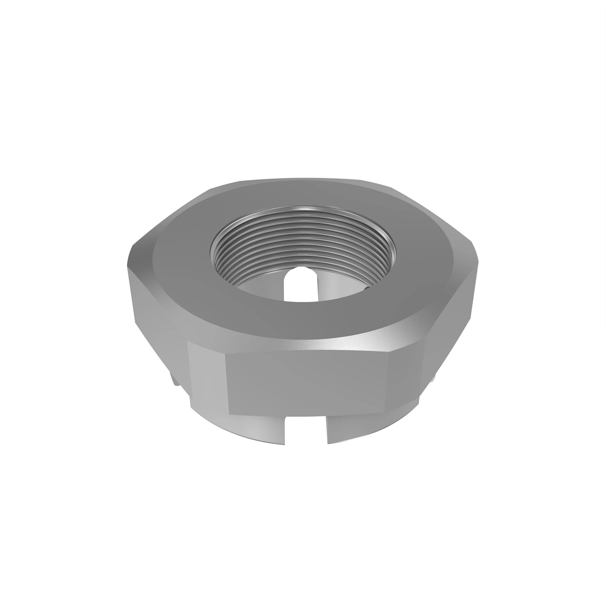 W52936: Hexagonal Slotted Nut, M36 | Shop.Deere.com W52936: Hexagonal Slotted Nut, M36 | Shop.Deere.com