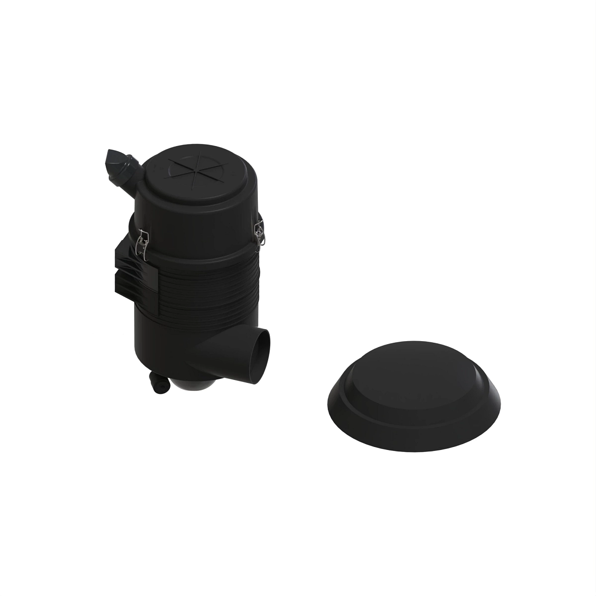 Air Cleaner Kit, 8" Filter
