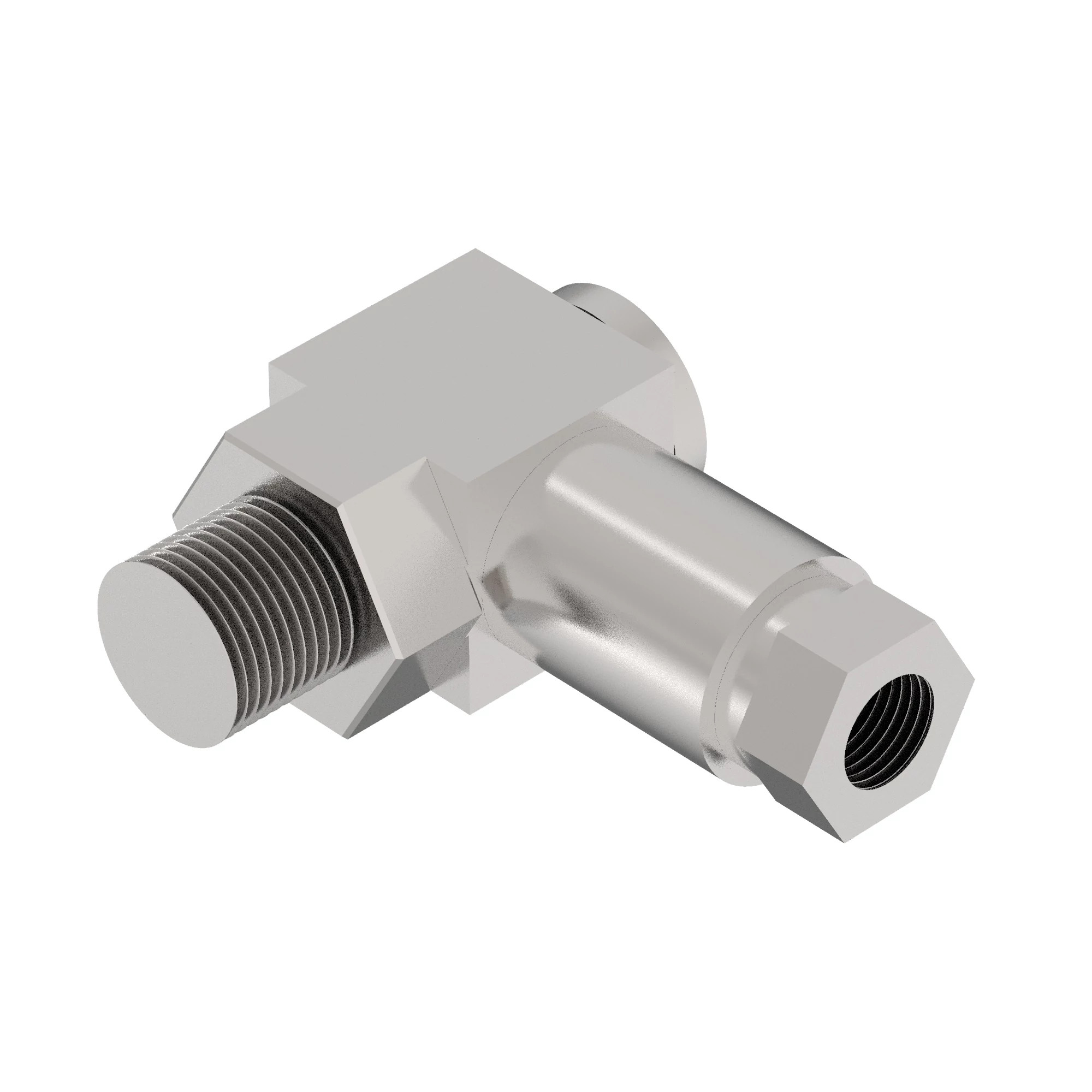 UNION FITTING, ELBOW- SWIVEL 1/8K"