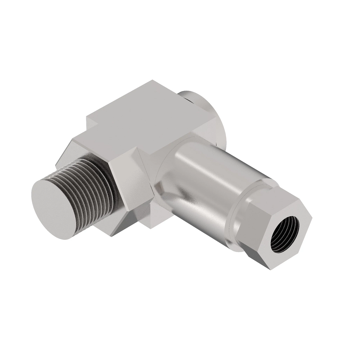 Union Fitting, Elbow- Swivel 1/8K"