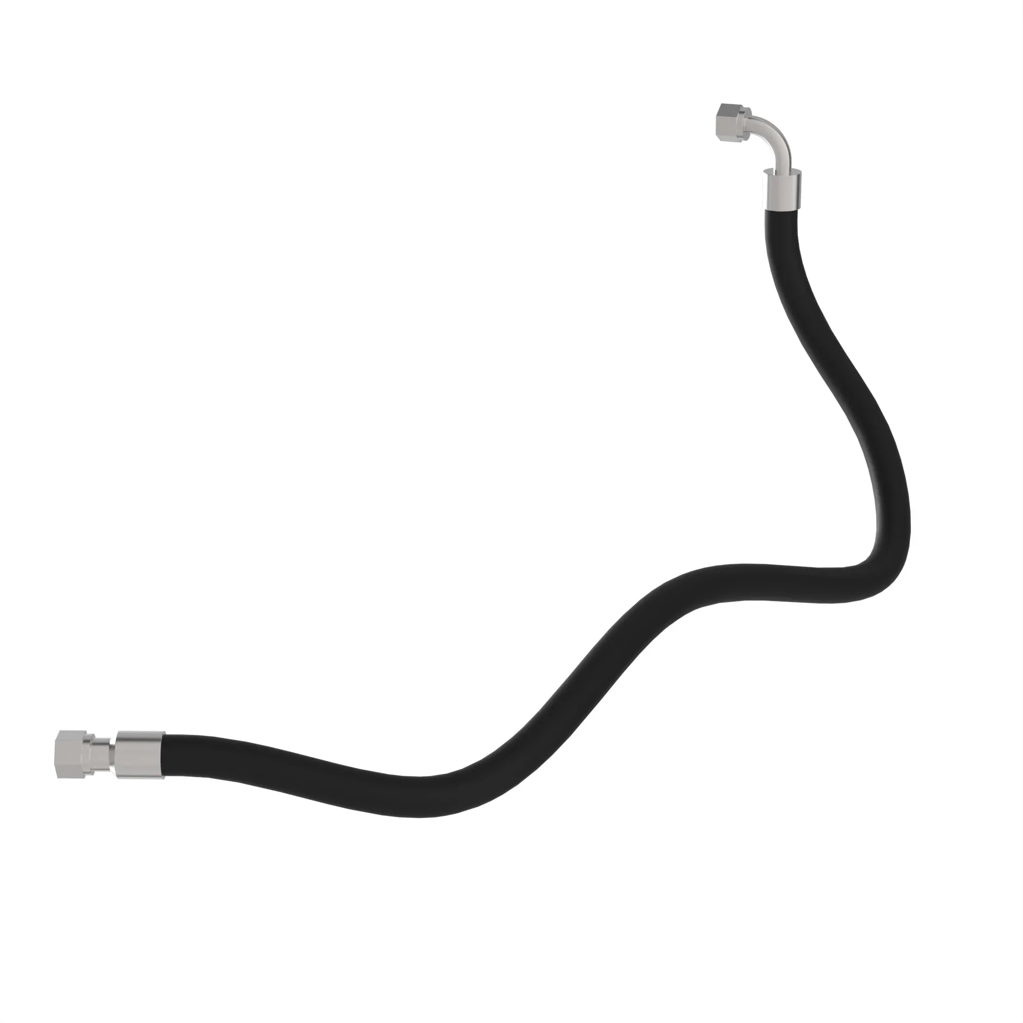 John Deere Reinforced with Metal Rubber Hydraulic Hose - F074761