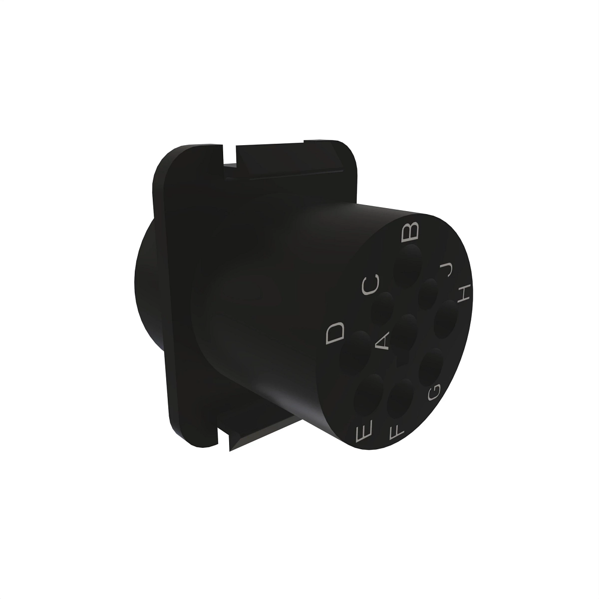 Electrical Connector Assy, 9W Can S