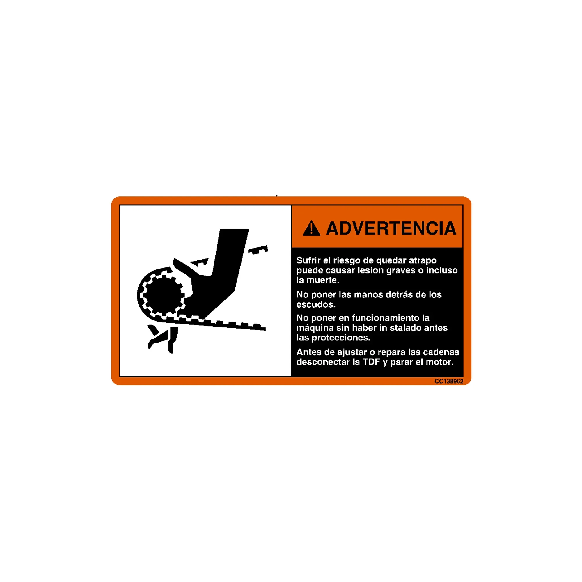 John Deere Label - CC138962