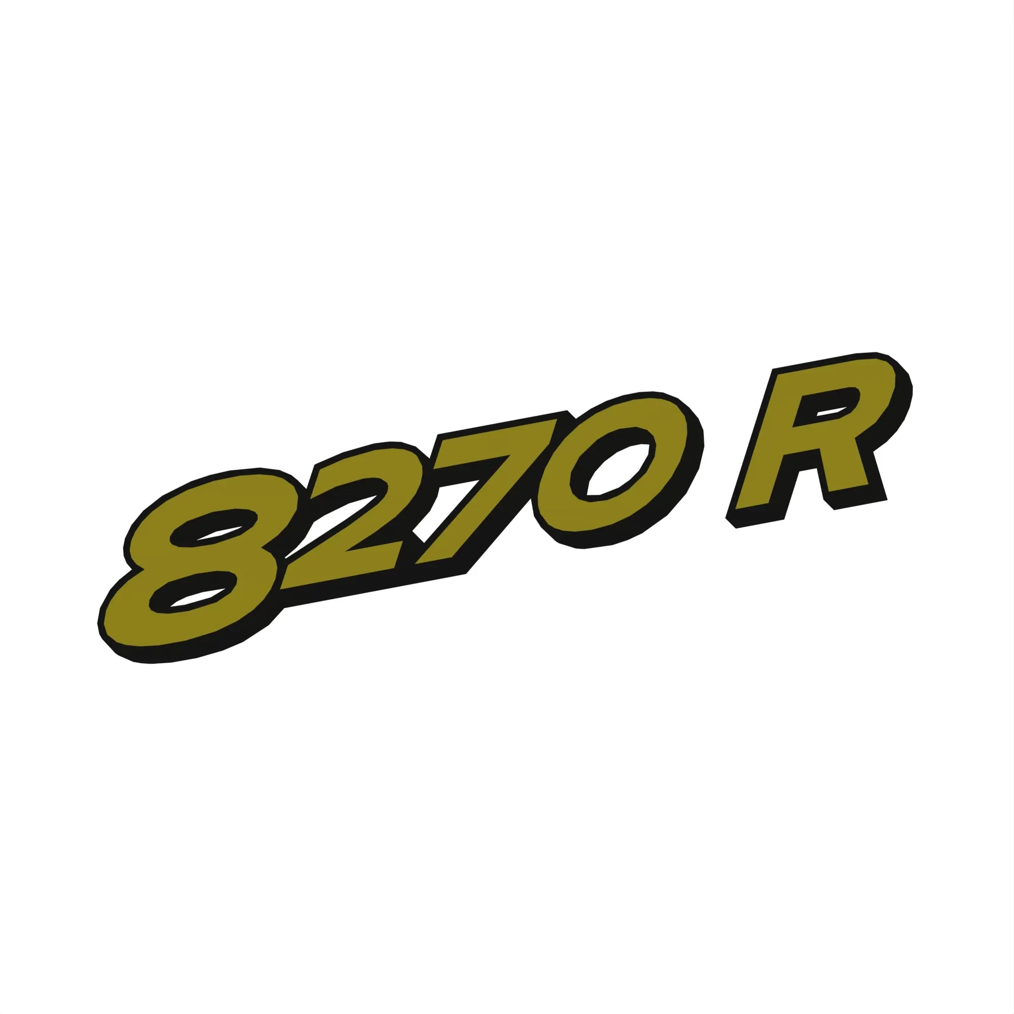 John Deere 8270R Label, Left Side - R339296