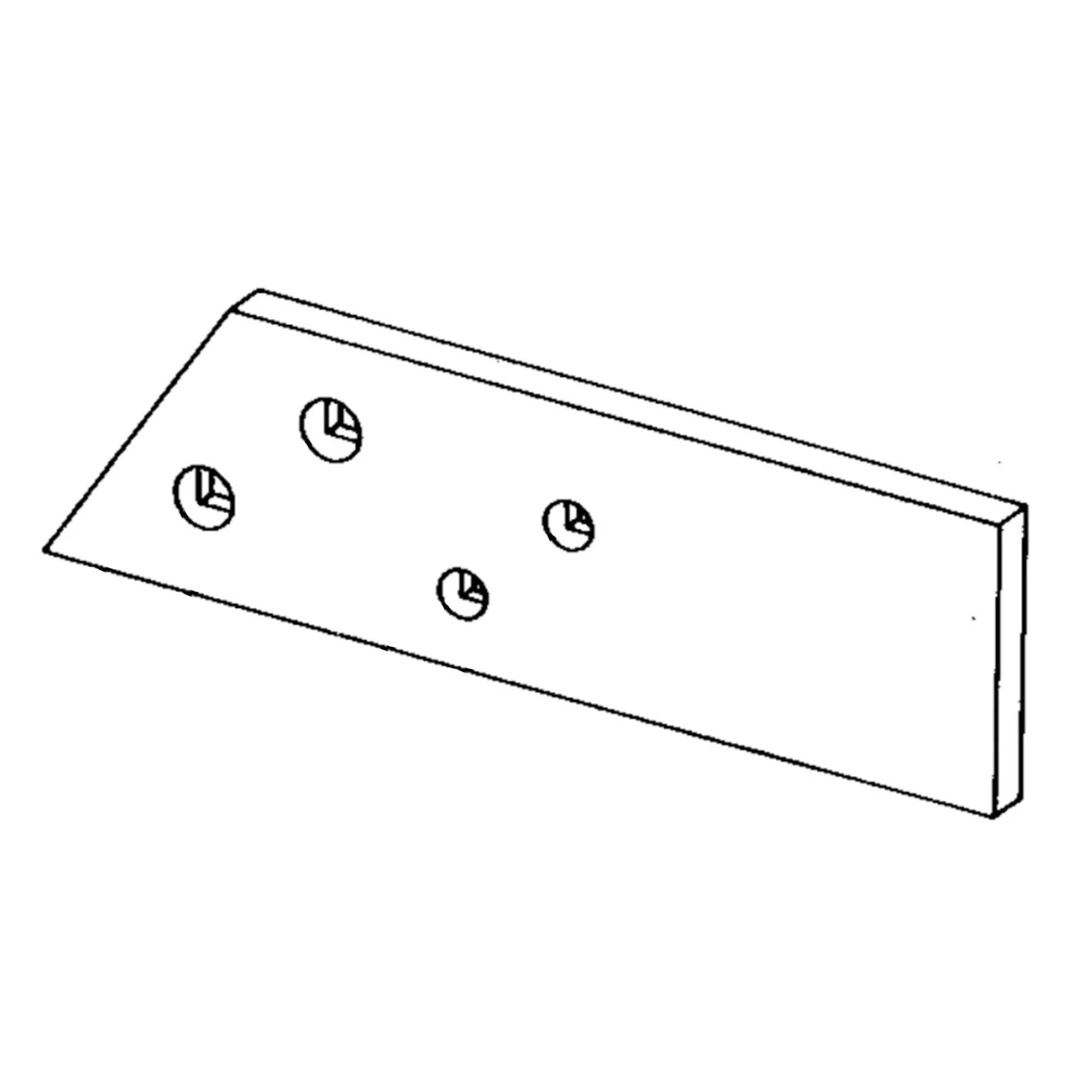 John Deere Right Side Landside - A34336