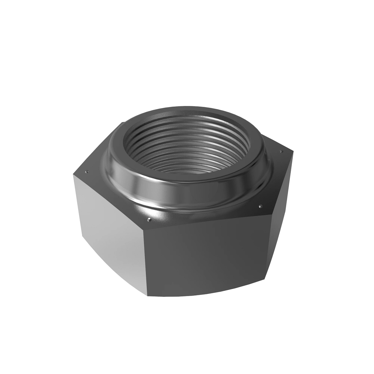 John Deere Hexagonal Lock Nut, 2-12 - T391839