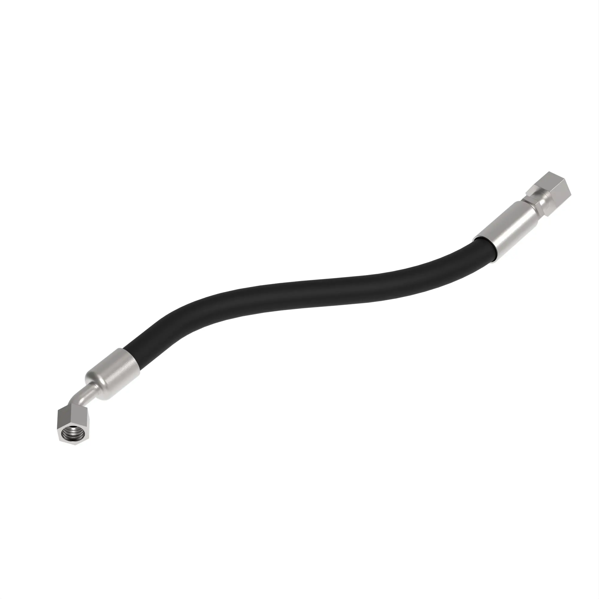 John Deere Control Valve Port P5 to Hydraulic Motor Hydraulic Hose - AXE19658