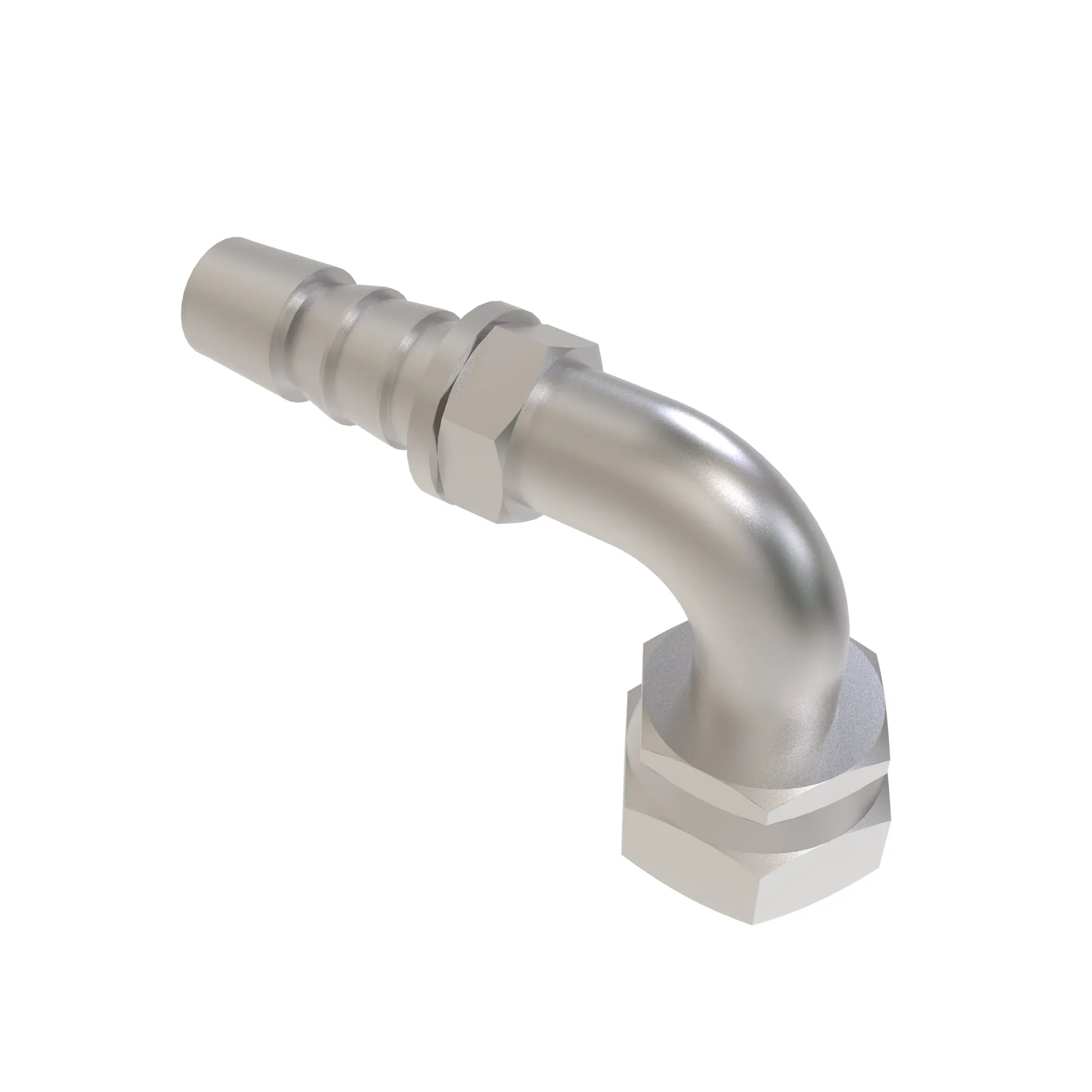 FITTING, FEMALE, SWIVEL, 90D ELBOW -10-10