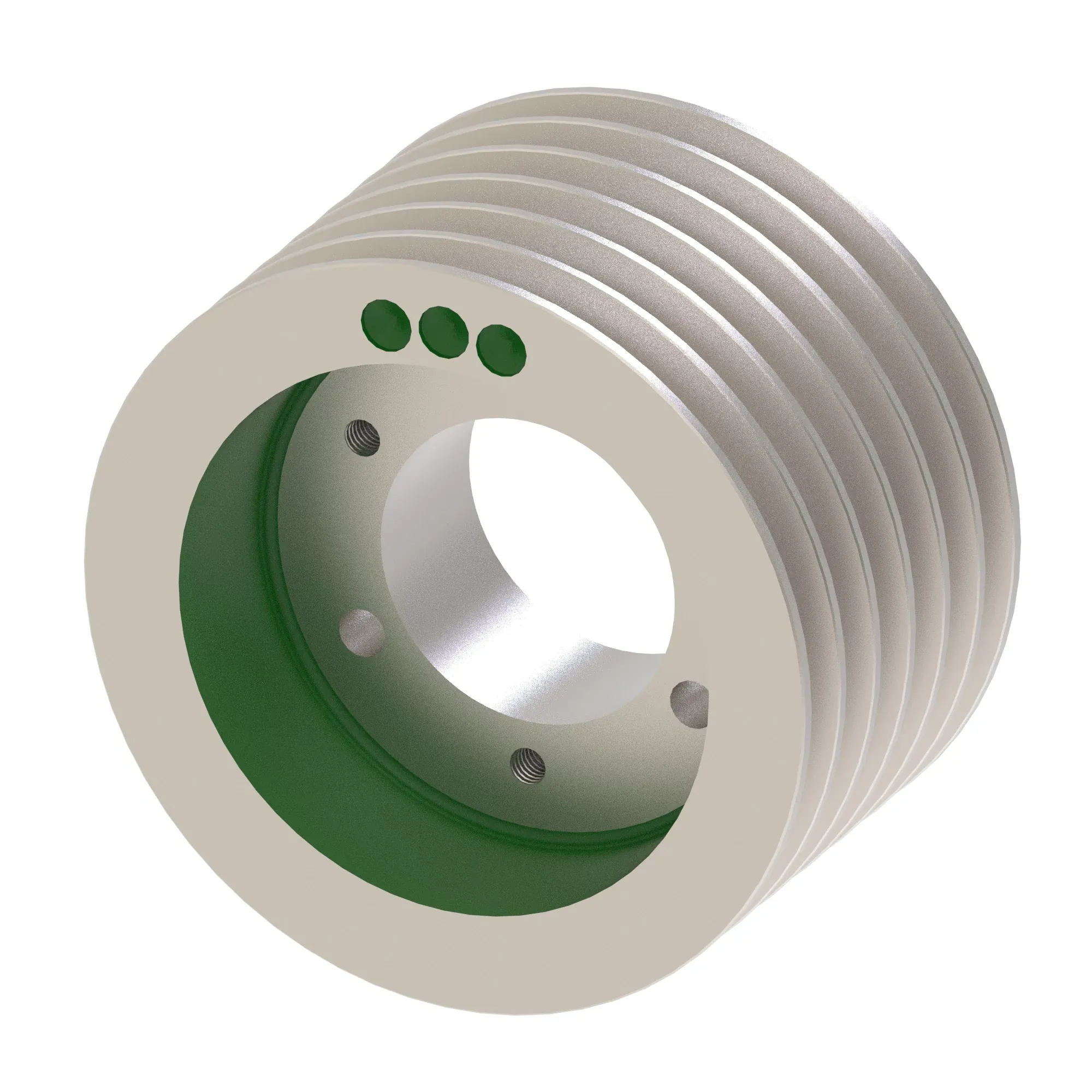 John Deere Kernel Processor Upper Rotor Pulley - HXE54524