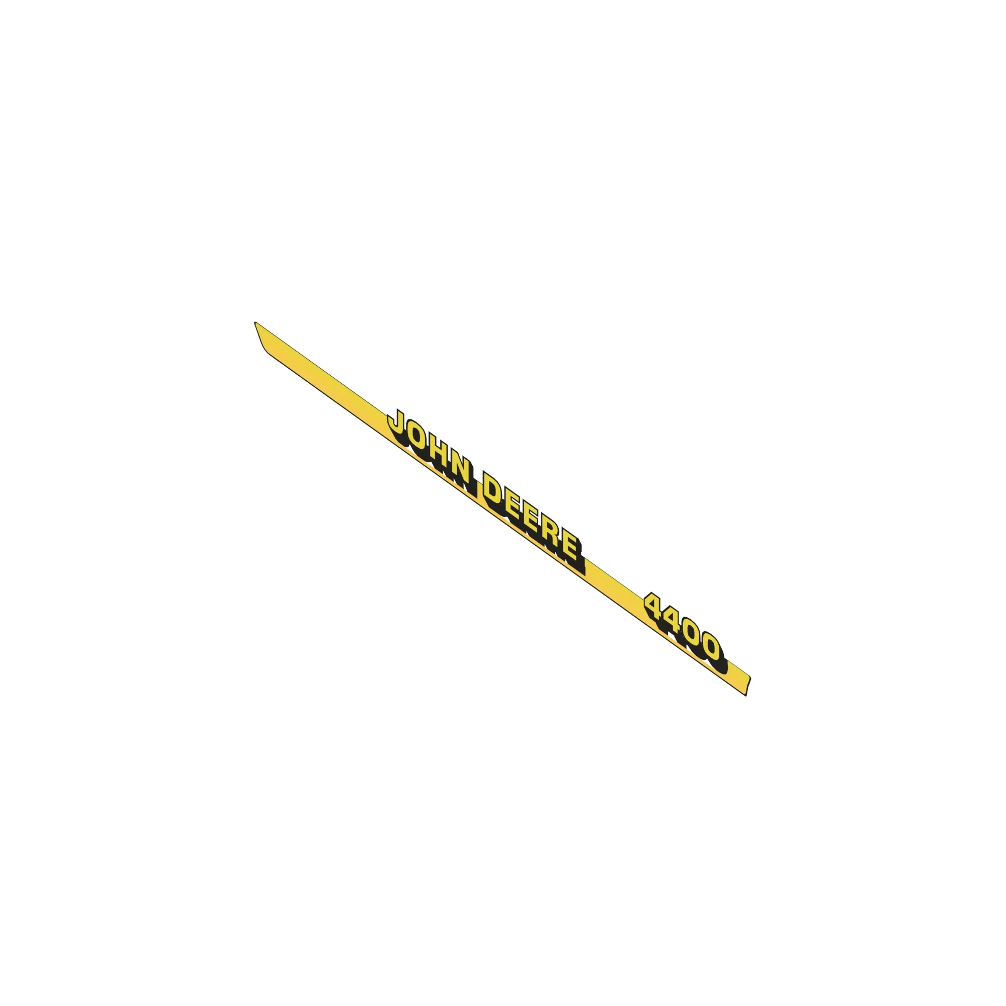LABEL, '4400' RH SIDE STRIPE