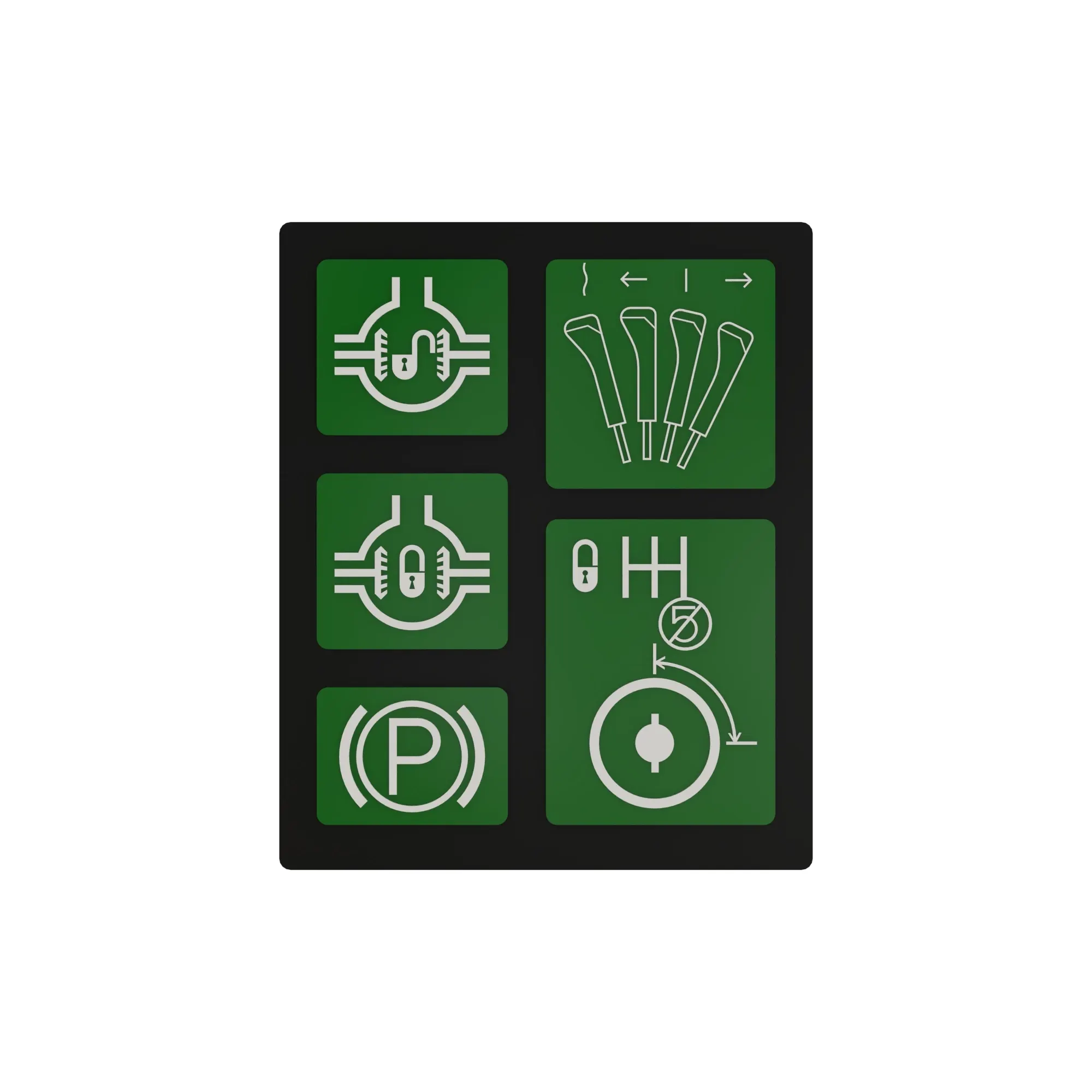 LABEL, CONTROL PLATE #