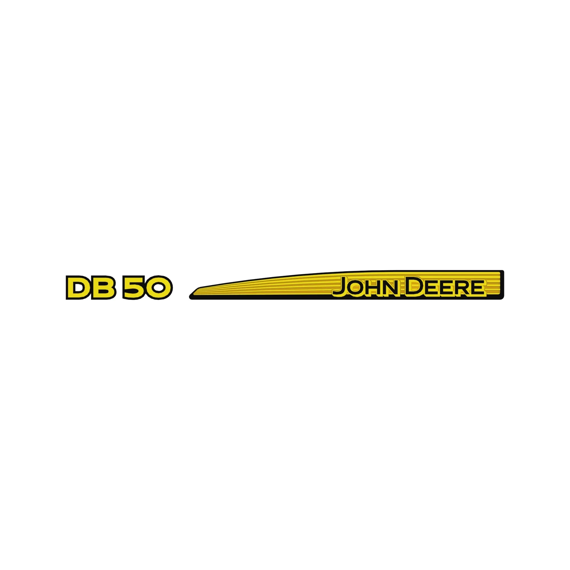 John Deere DB50 Decal, Left Side, Label - KK49504