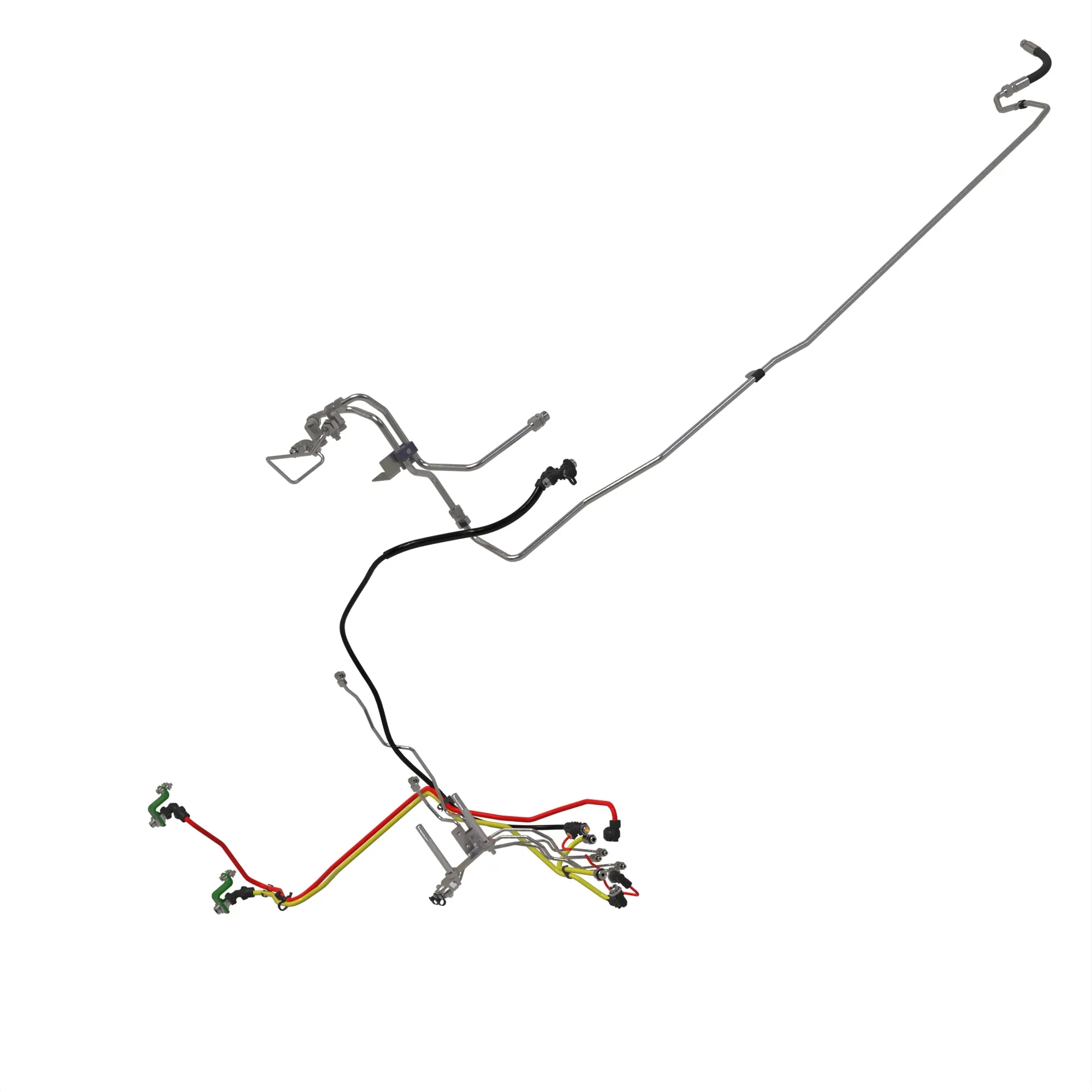 John Deere 2-Line Trailer Brake Line - BL17238