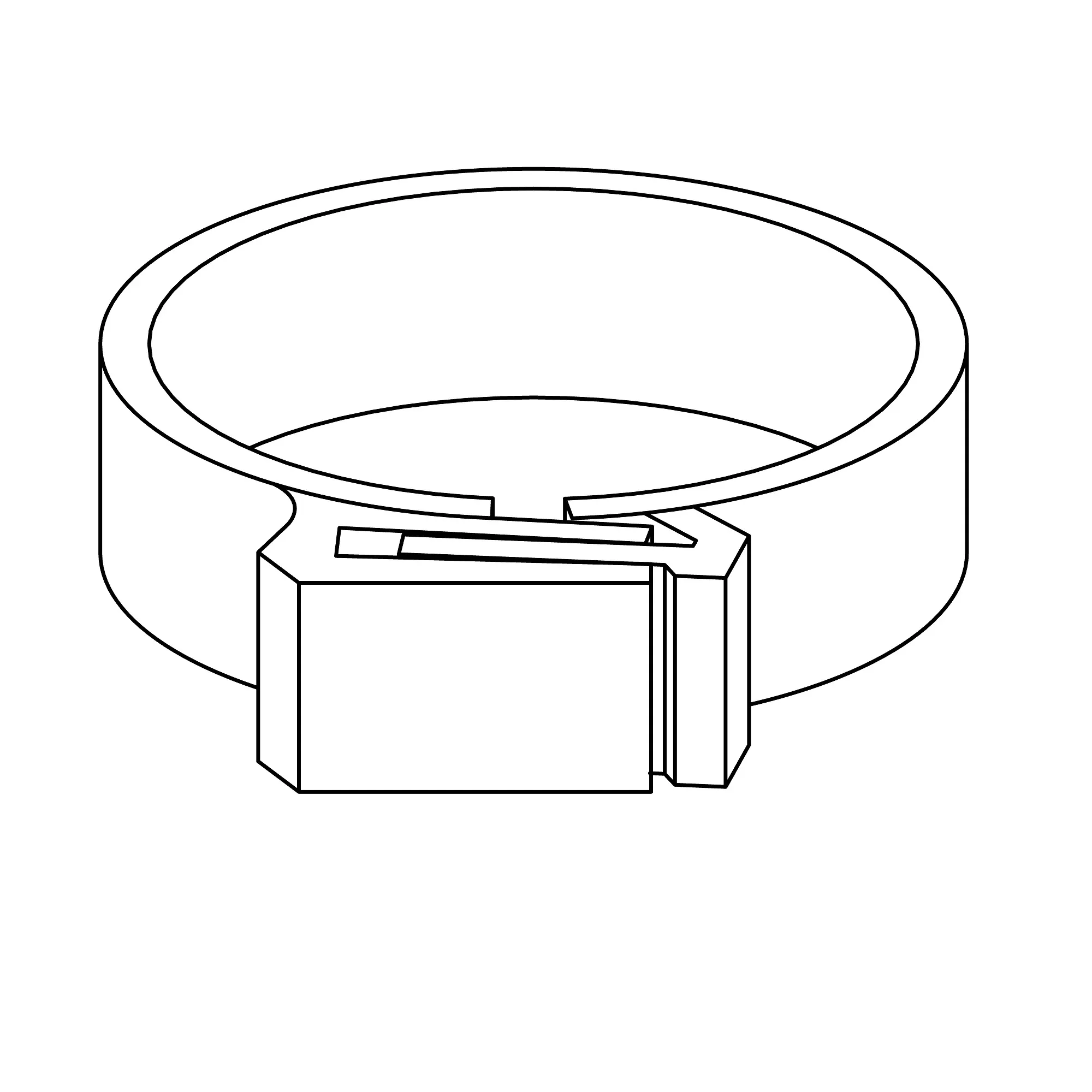 John Deere Hose Clamp - TCU27180