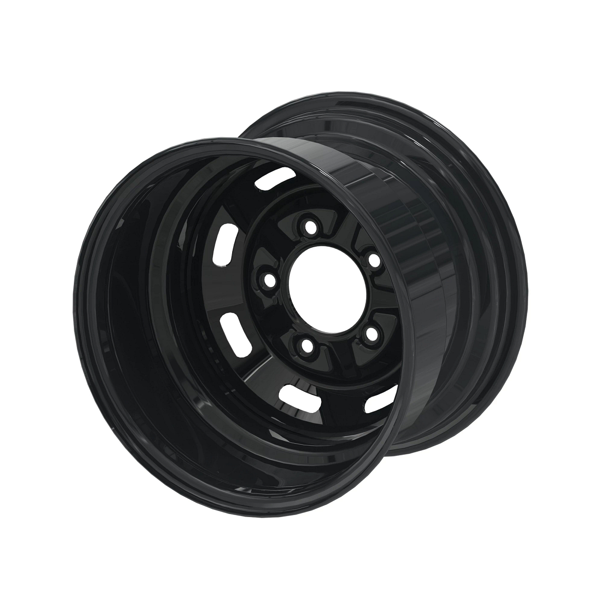 WHEEL, 12X8 (BLACK)