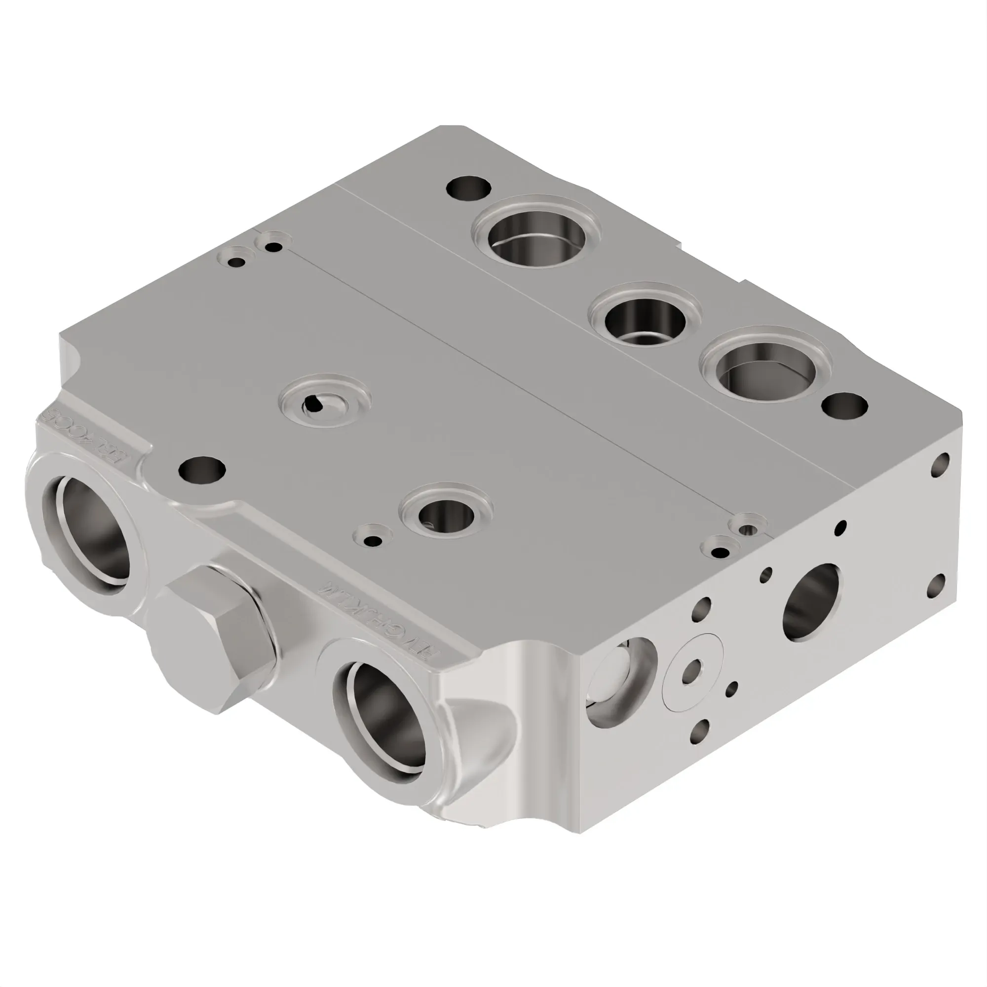 John Deere Valve Section Angle Housing - AT335946
