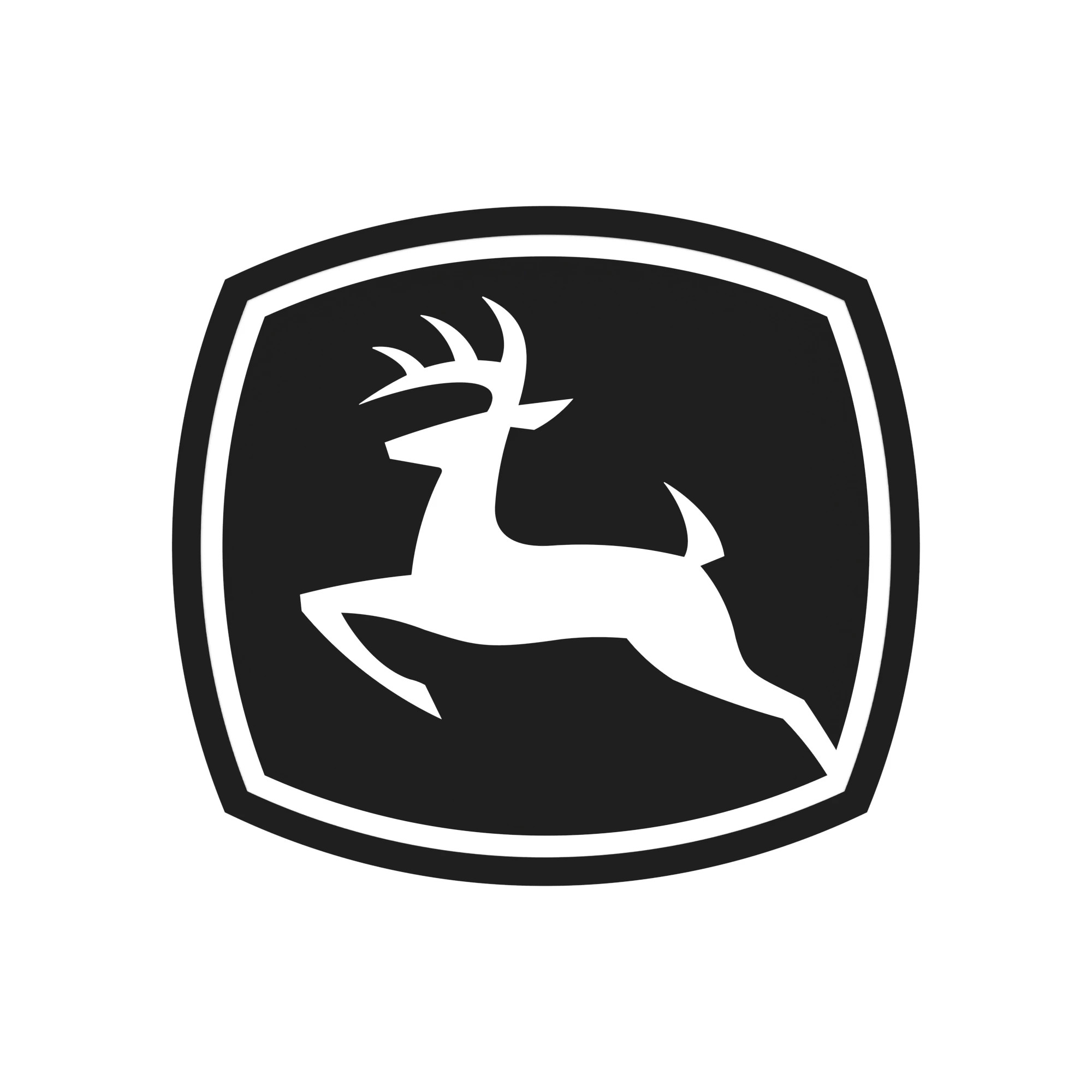 John Deere Leaping Deer design Label - JD8084