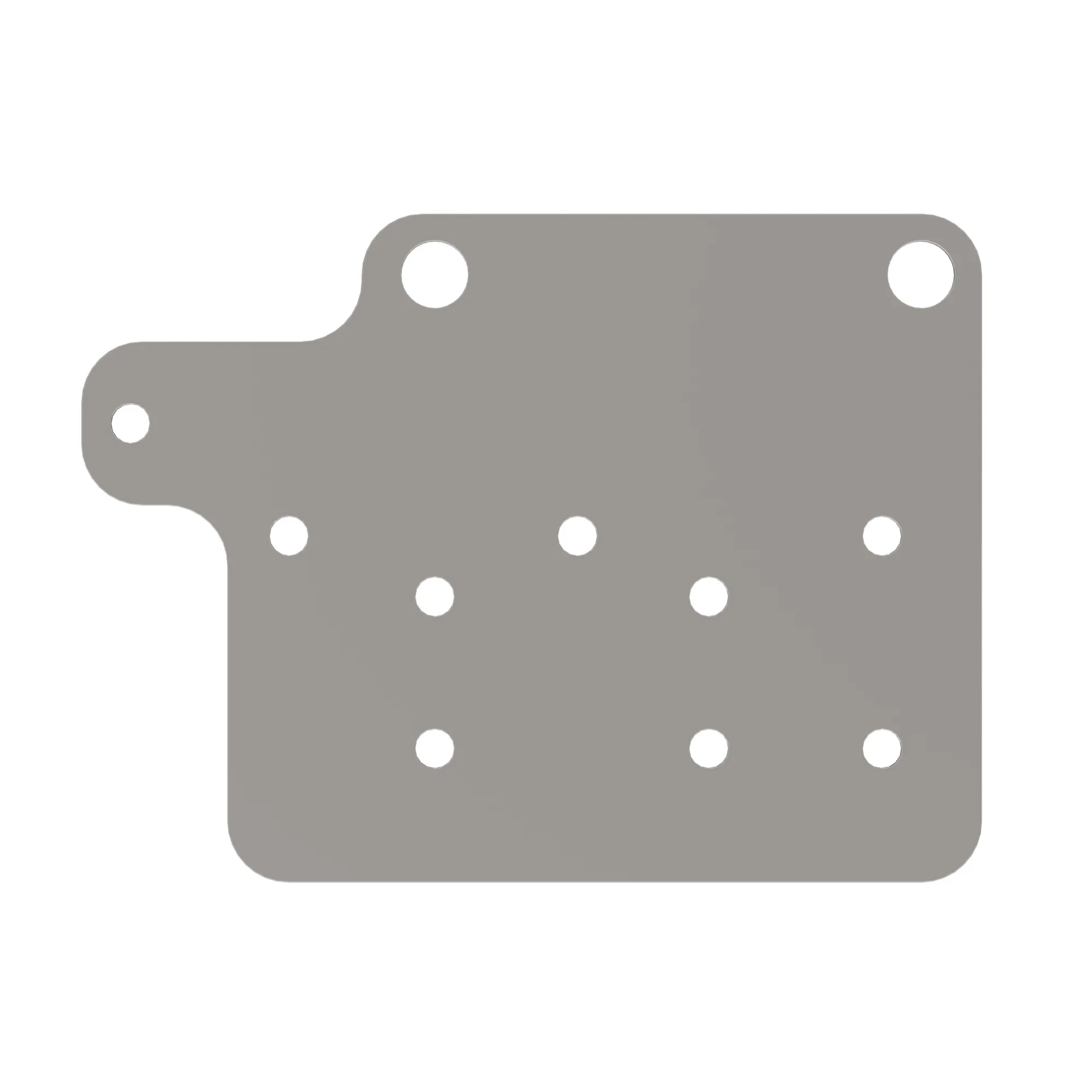 BRACKET, LICENSE PLATE