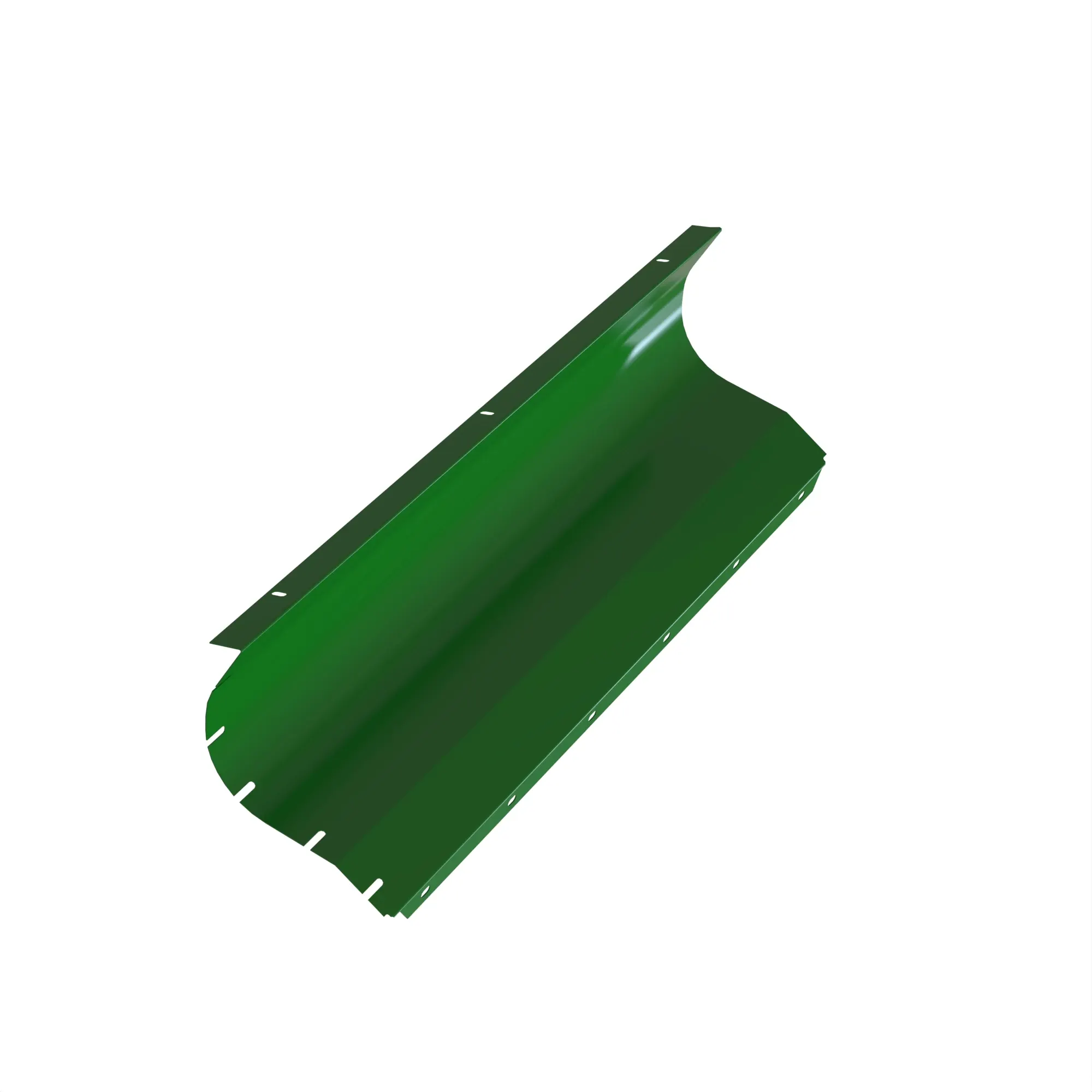 John Deere Lower Tailings Auger Trough Assembly - AH202520