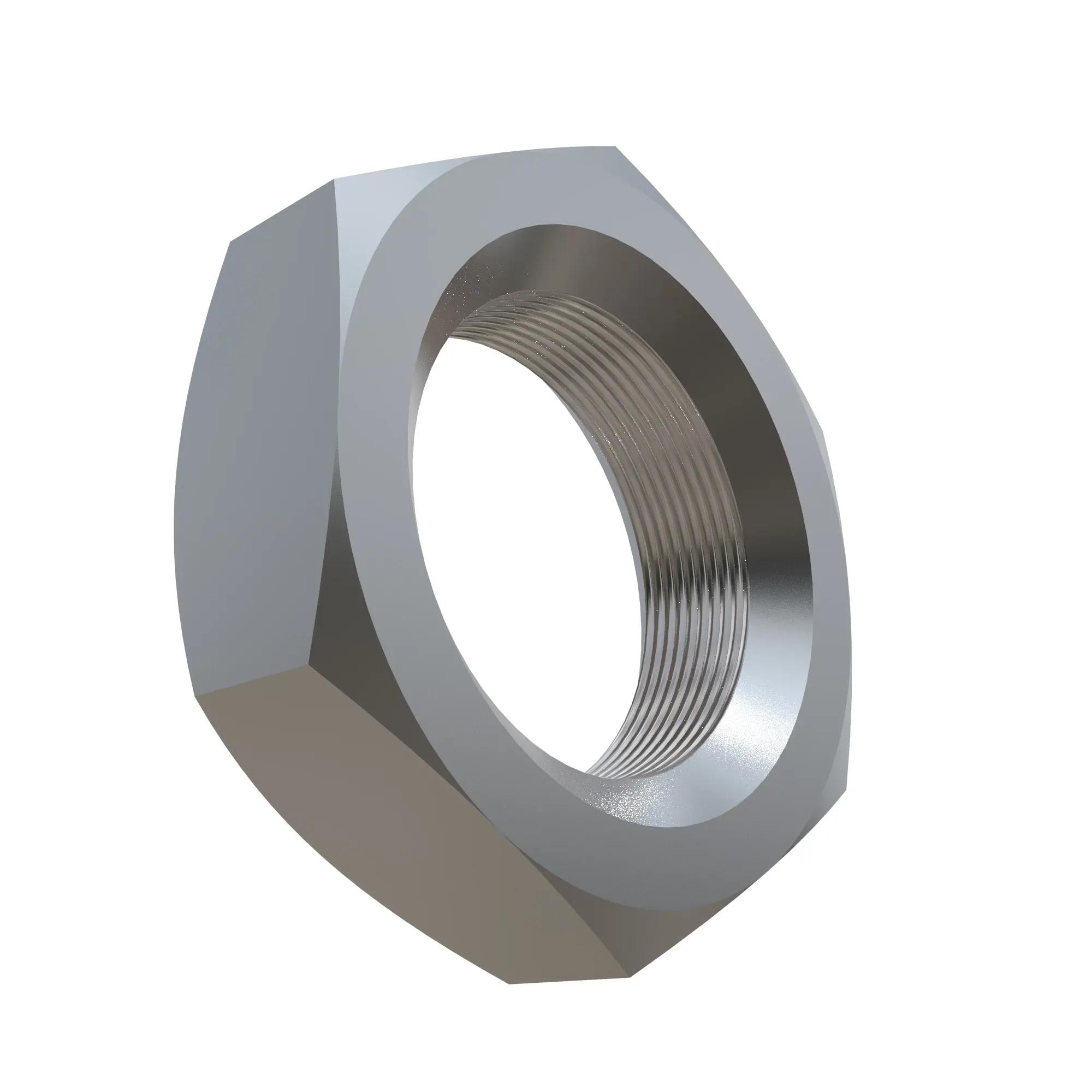 T24854: Hexagonal Lock Nut, 1-1/8"