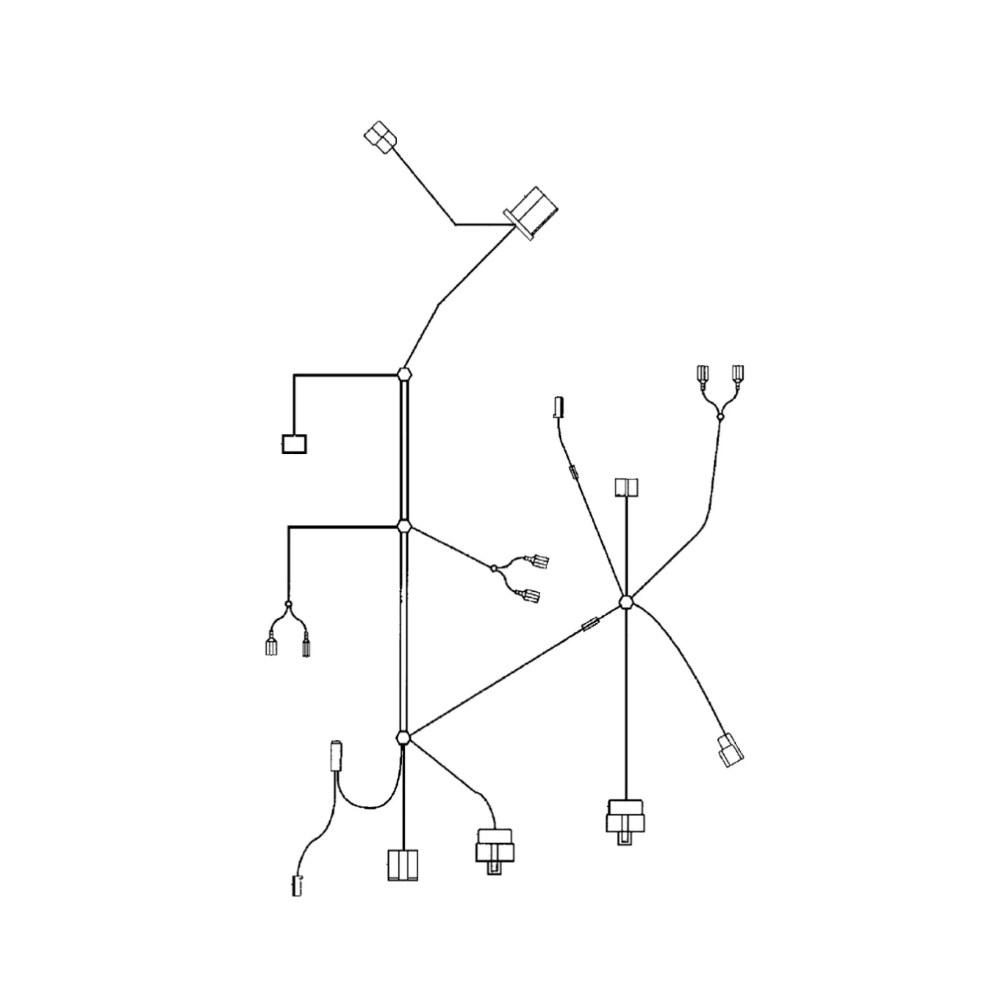 John Deere Electric PTO Front Wiring Harness - GY20551