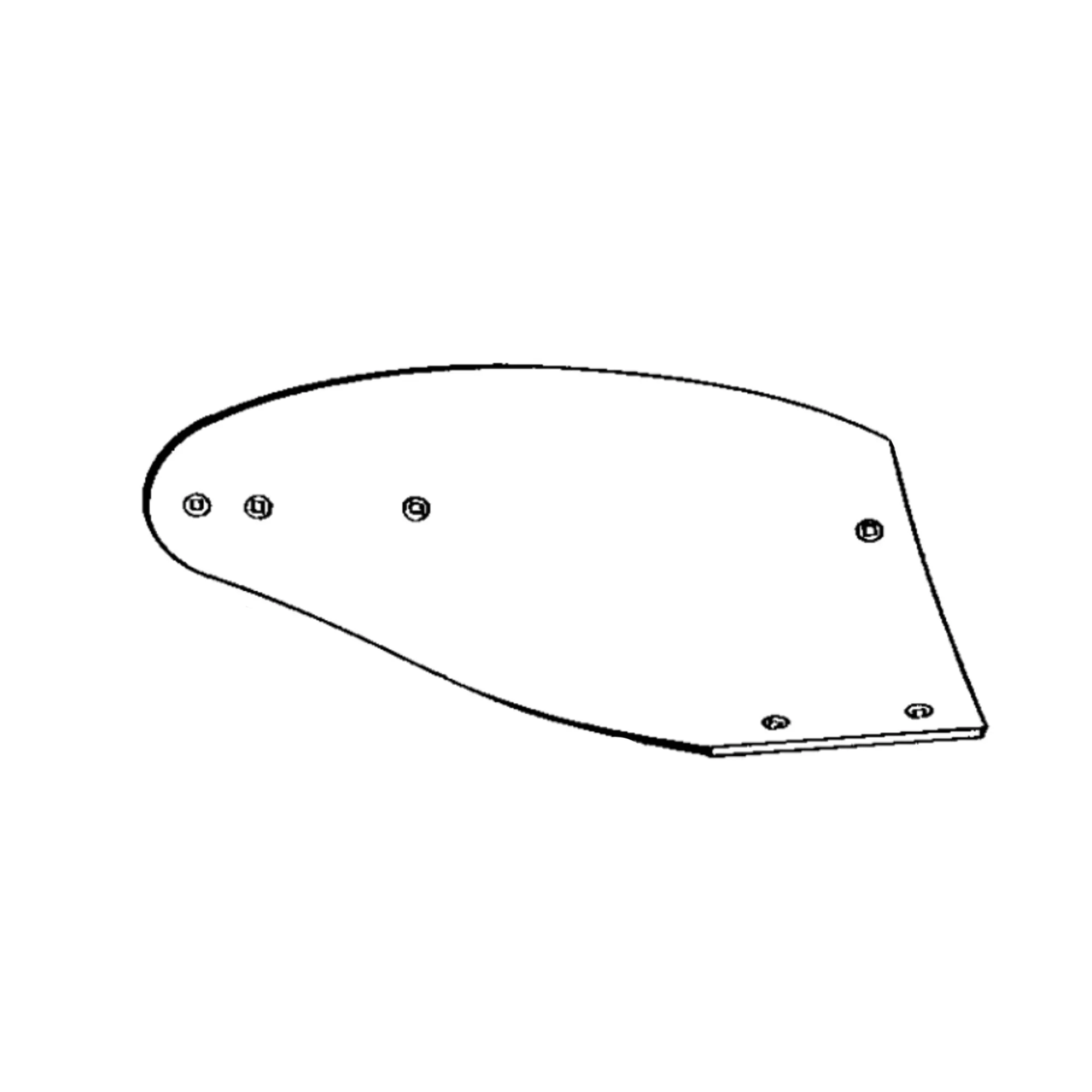 John Deere Right Side Plow Moldboard - A20700