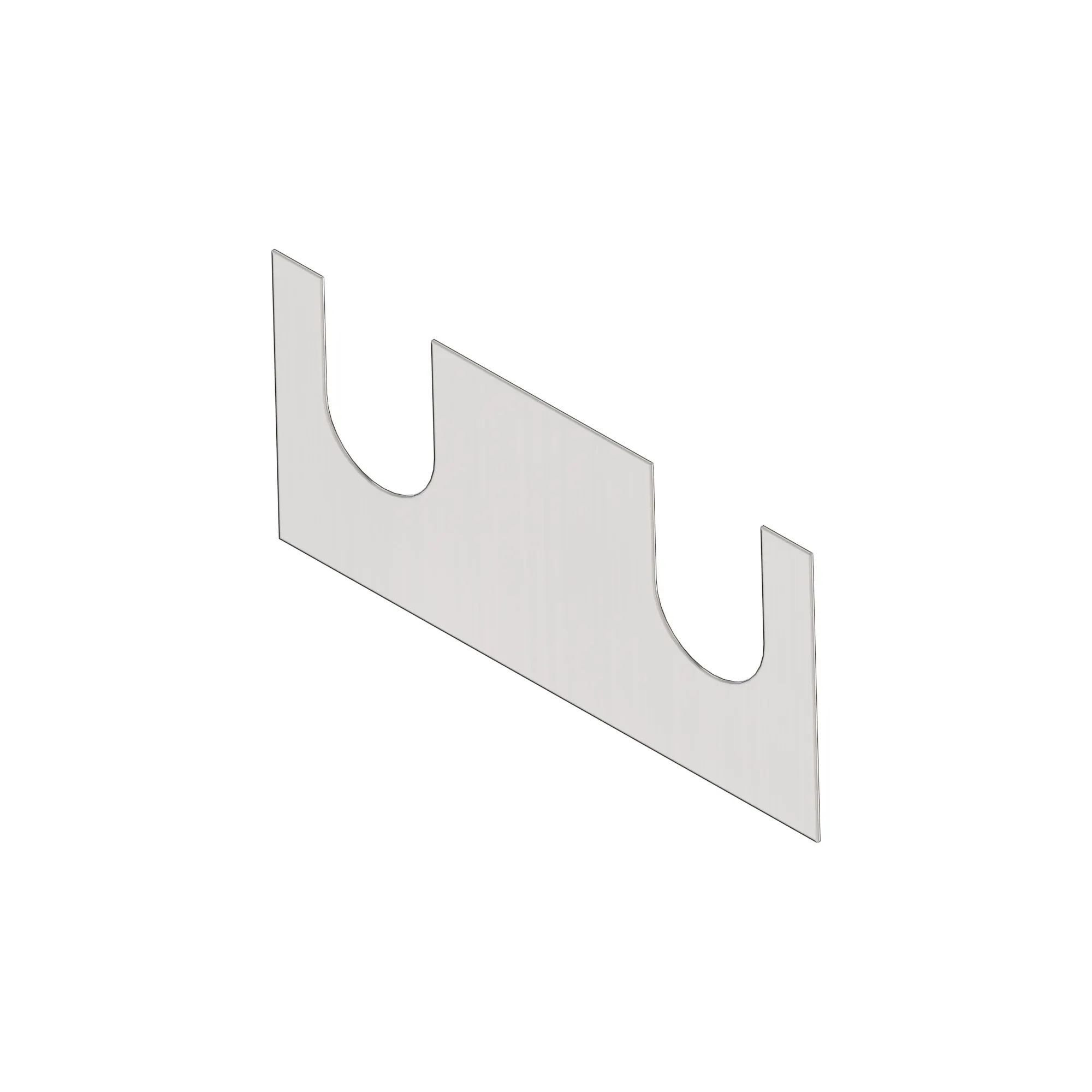 E59937: Rectangular 2-Slots Shim