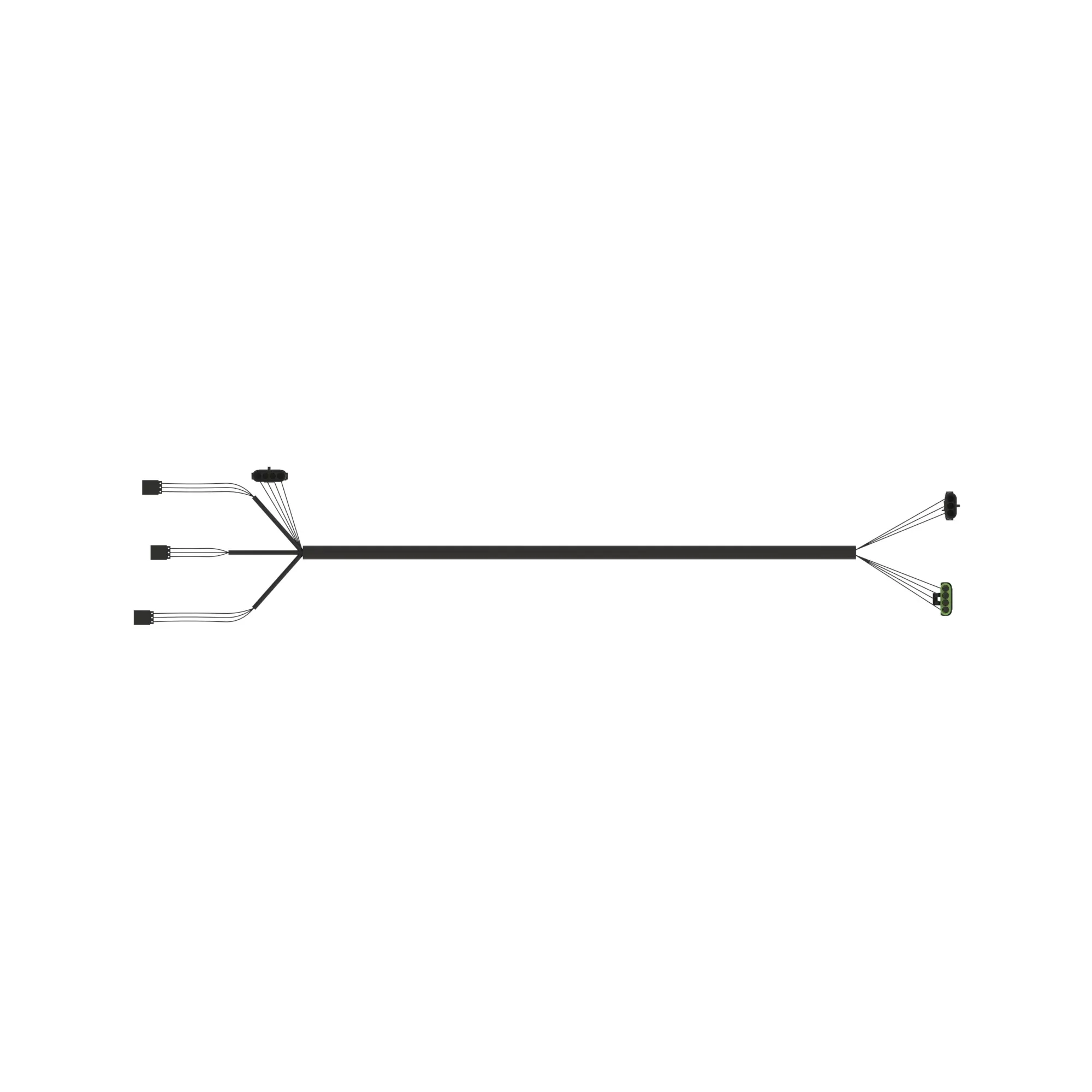 THREE ROTARY POTENTIOMETERS