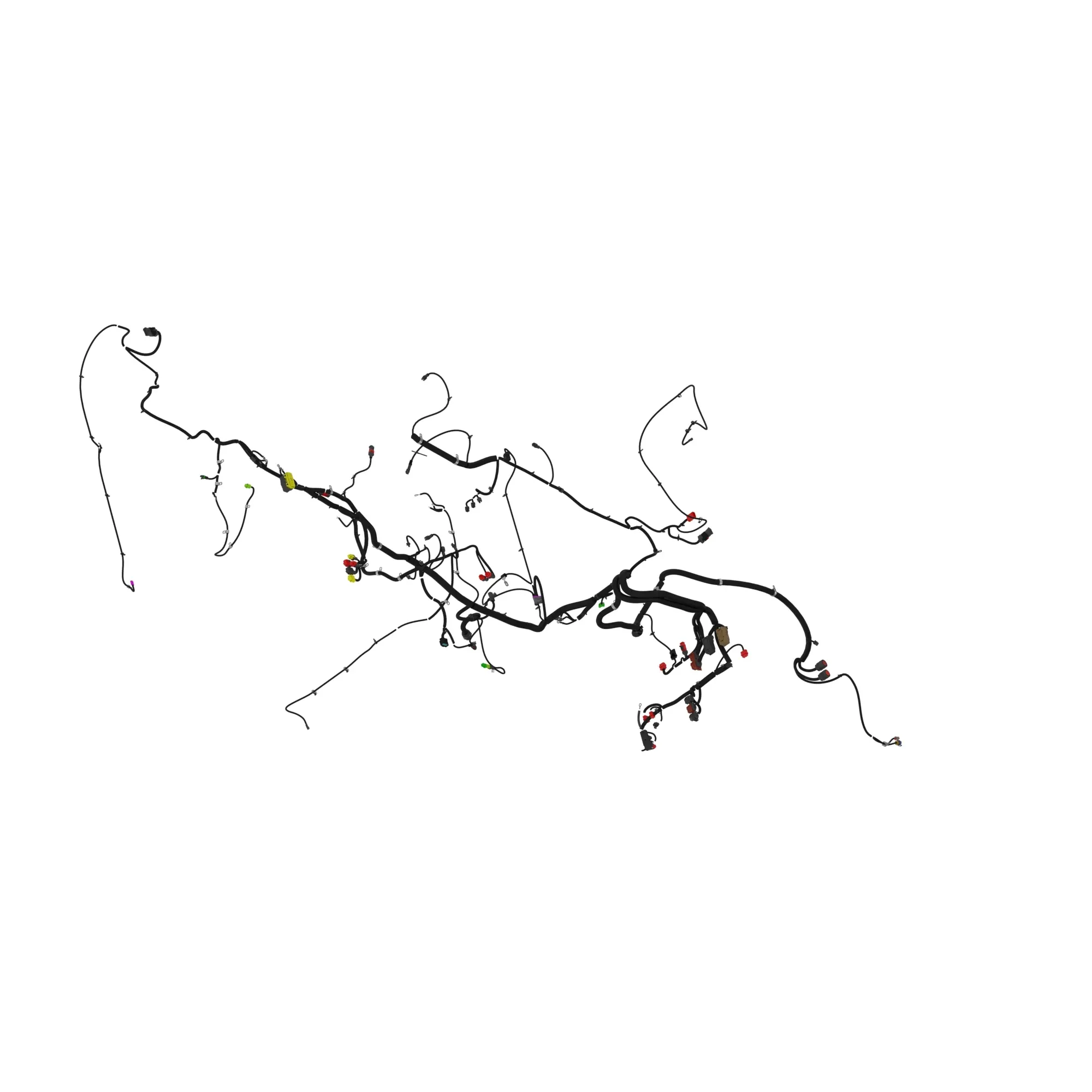 John Deere Final Tier 4 Chassis Wiring Harness - RE580653
