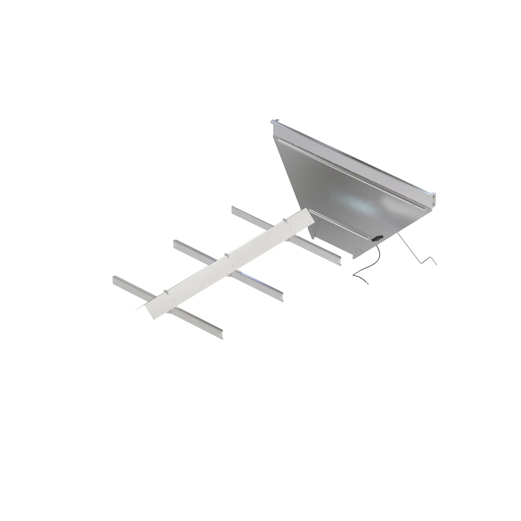 END GATE CONVERSION KIT, SINGLE BIN, DS35G4