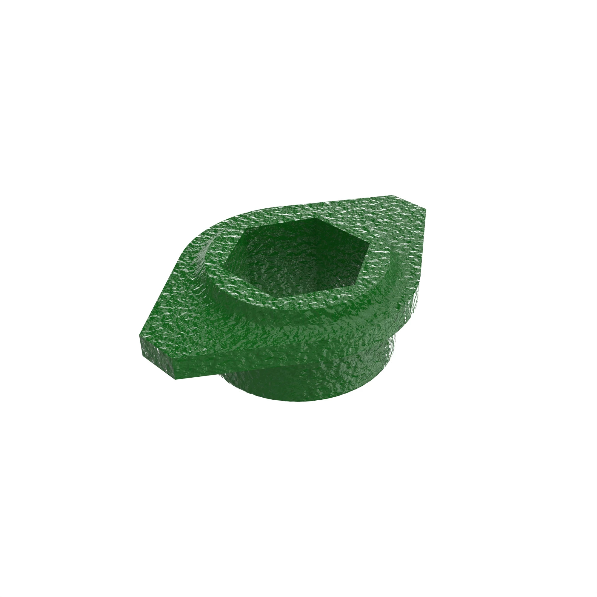 John Deere Upper Feed Roll Deflector - Z12673