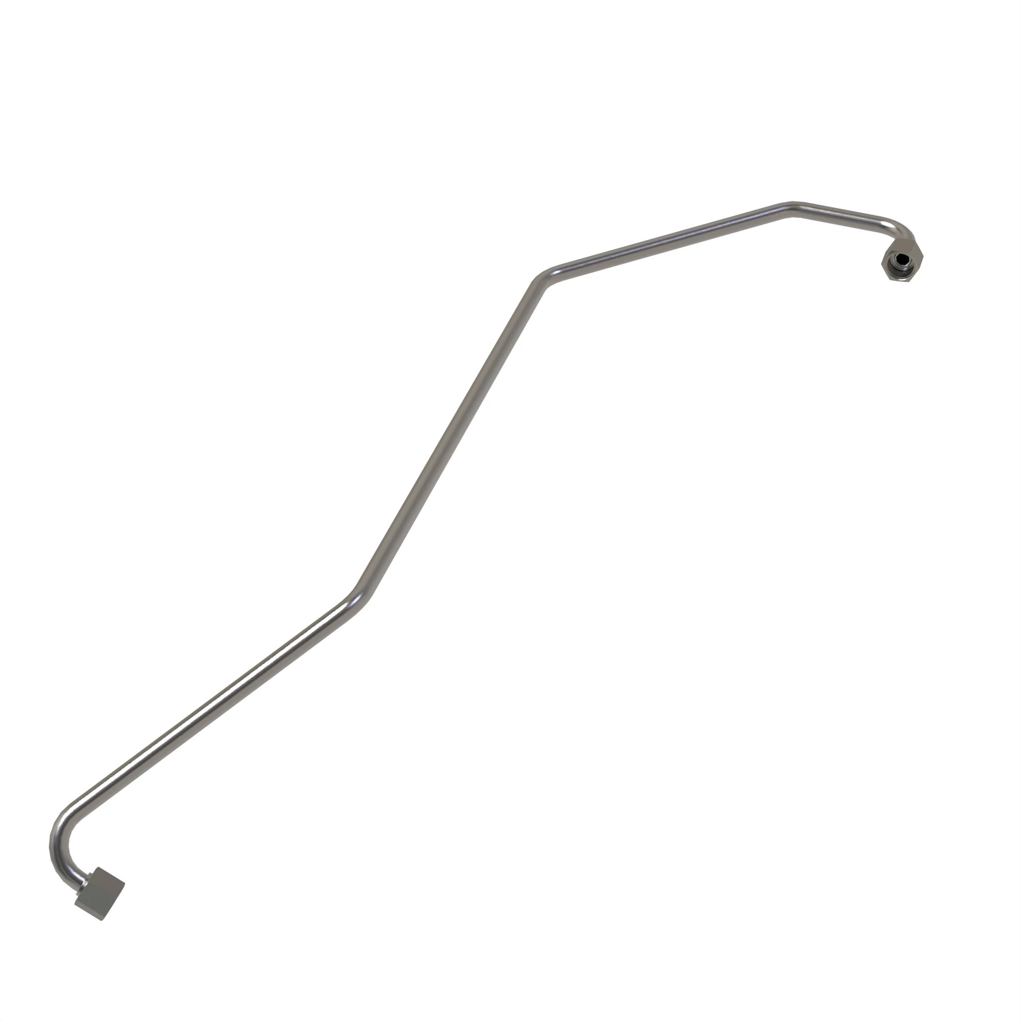 John Deere Hydraulic Lines Valve Block Tube - DE19692