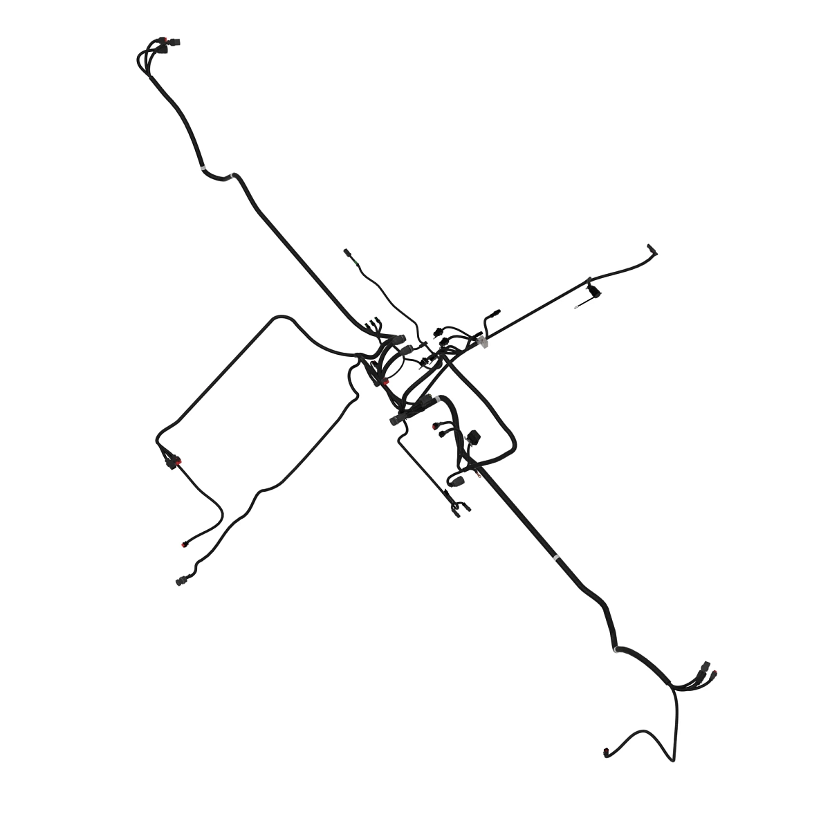 Wiring Harness, Center Back