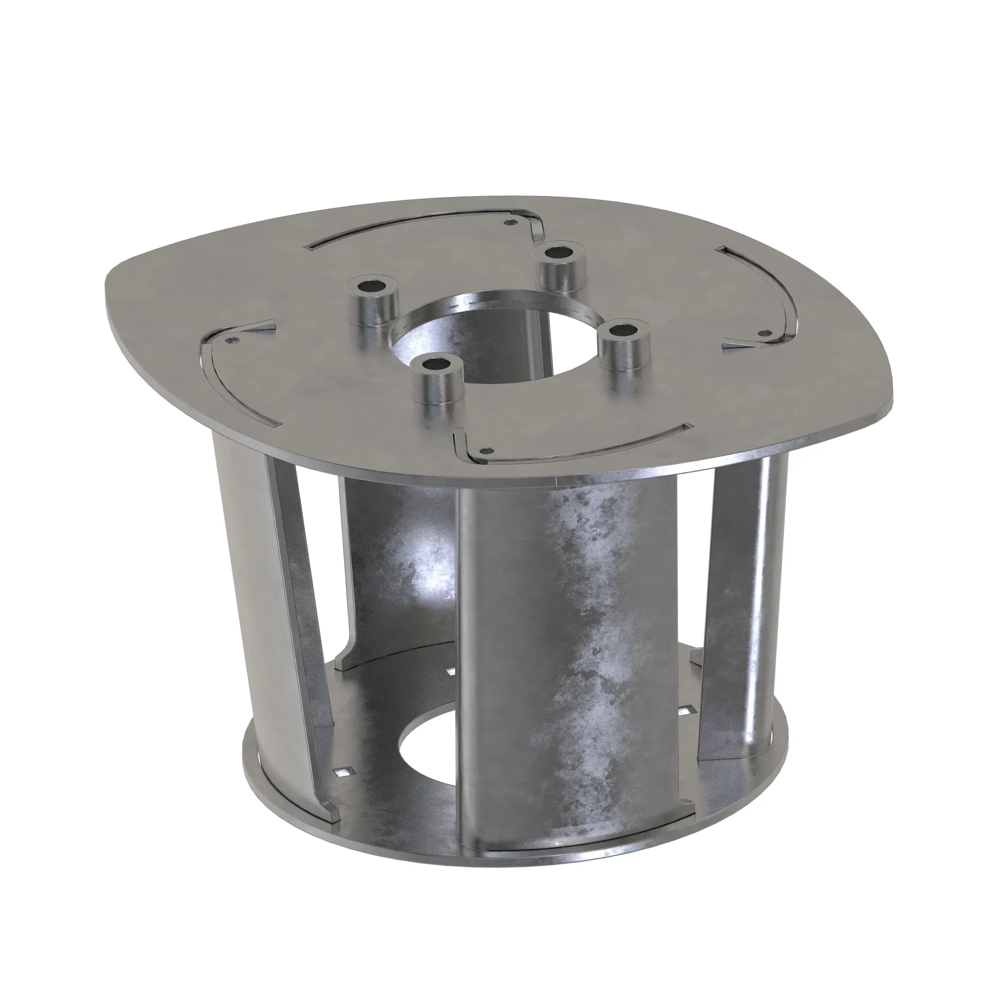 RIGHT CONIC OPEN DRUM