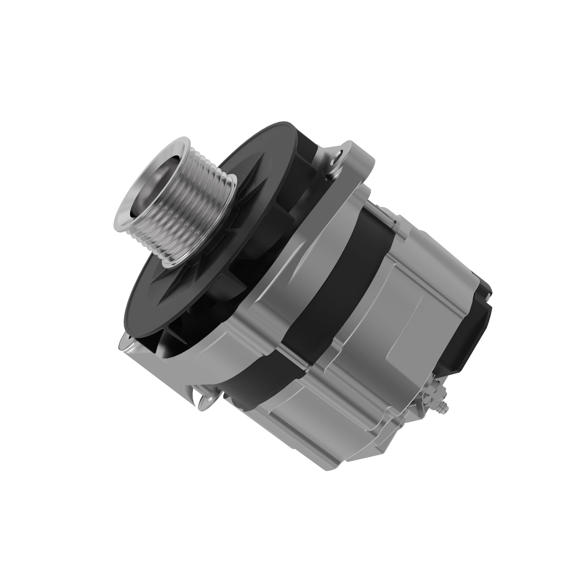 John Deere External Fan Alternator, 14 Volts, 75 Amp - SJ21631