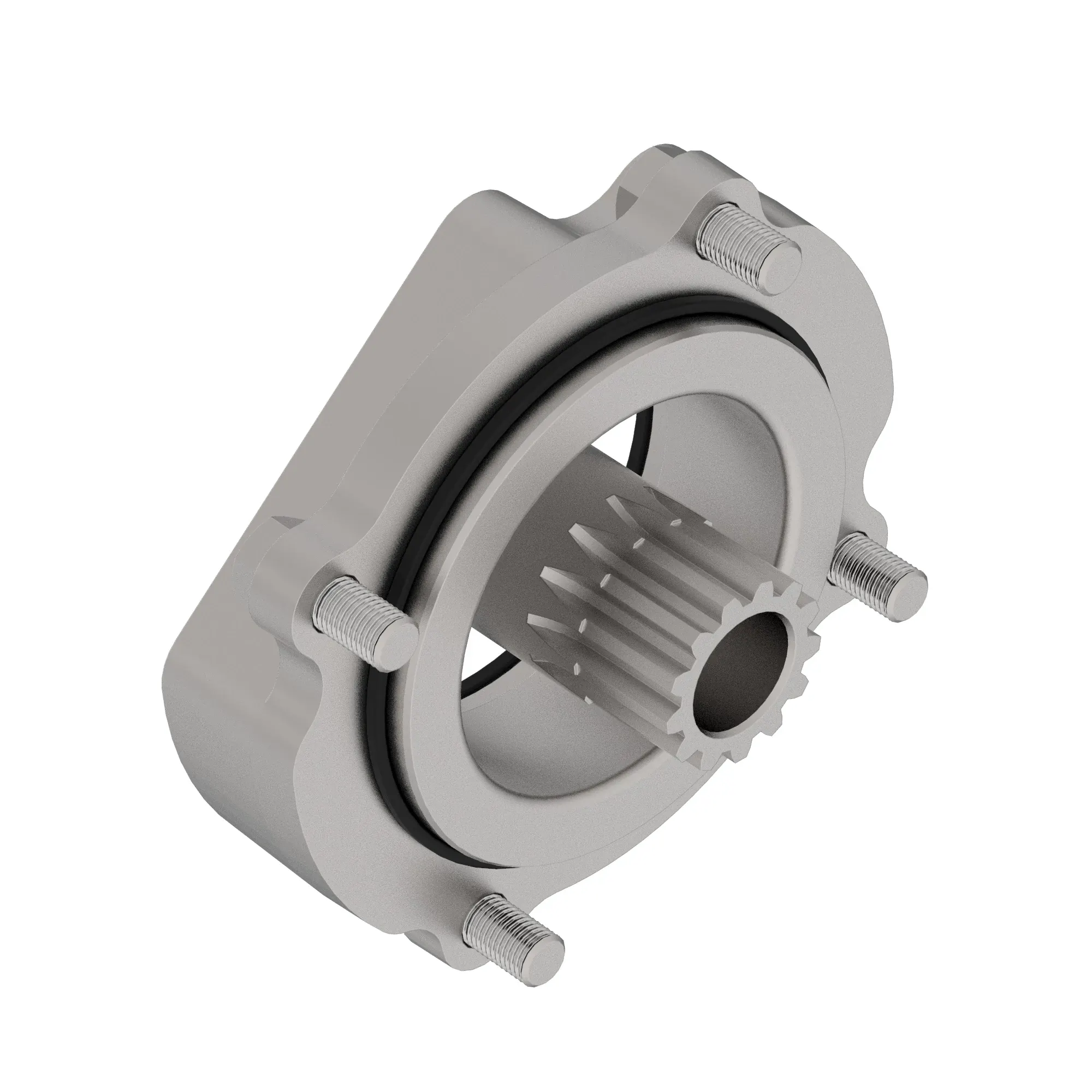 John Deere Plate SAE Adapter Fitting - YZ104336