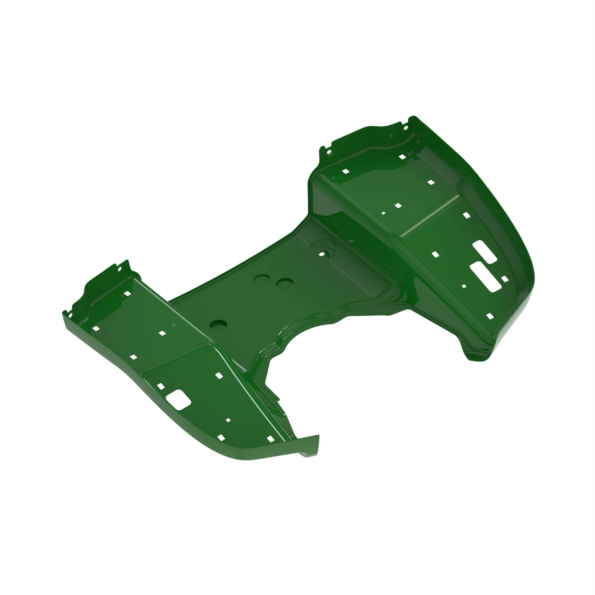 John Deere Fender Deck Footrest with Labels - AM144469