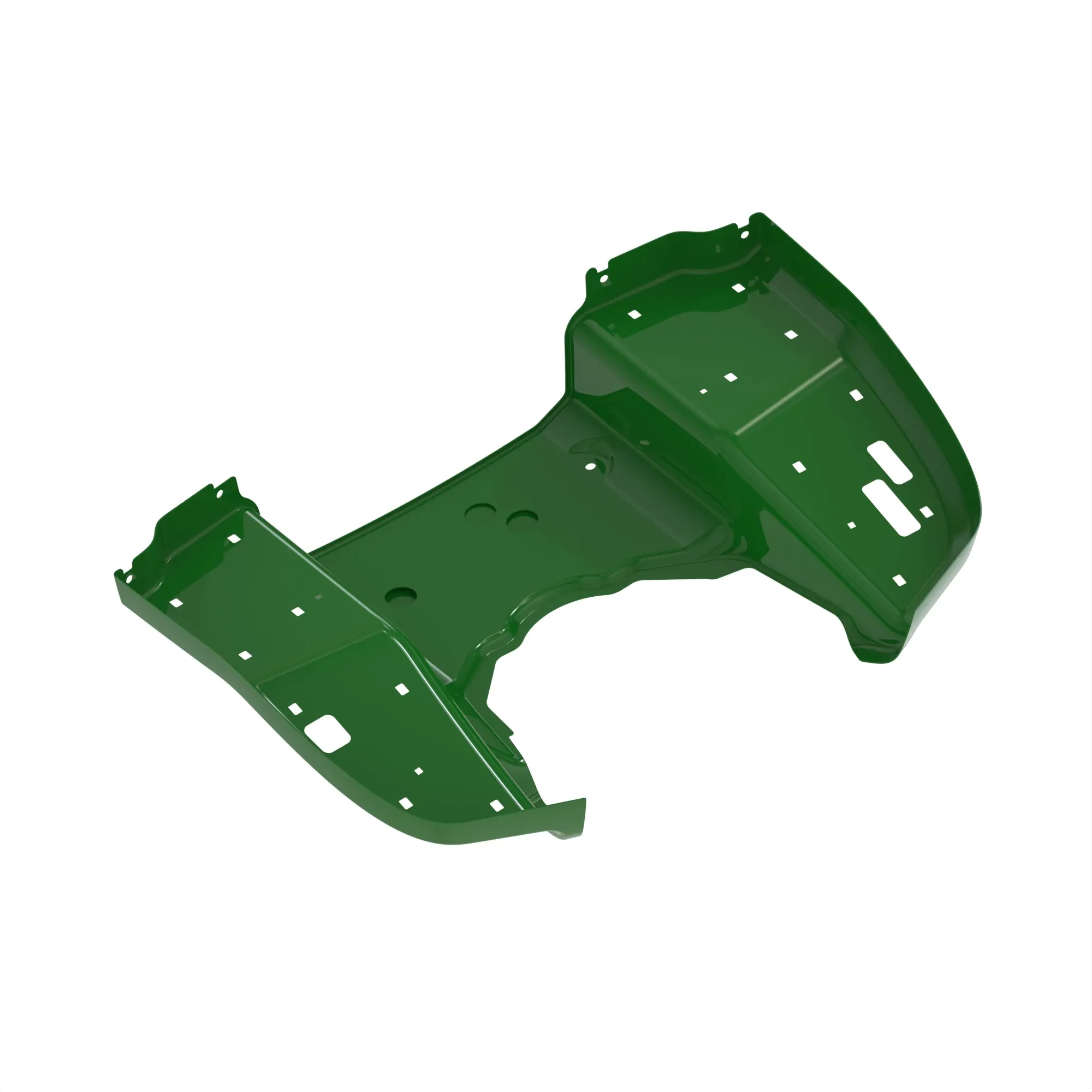 John Deere Fender Deck Footrest with Labels - AM144469