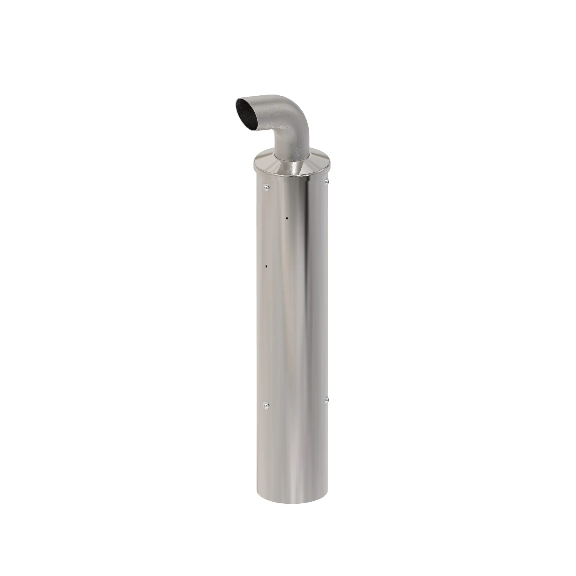 John Deere Stainless Steel Exhaust Pipe Attachment - BL17089