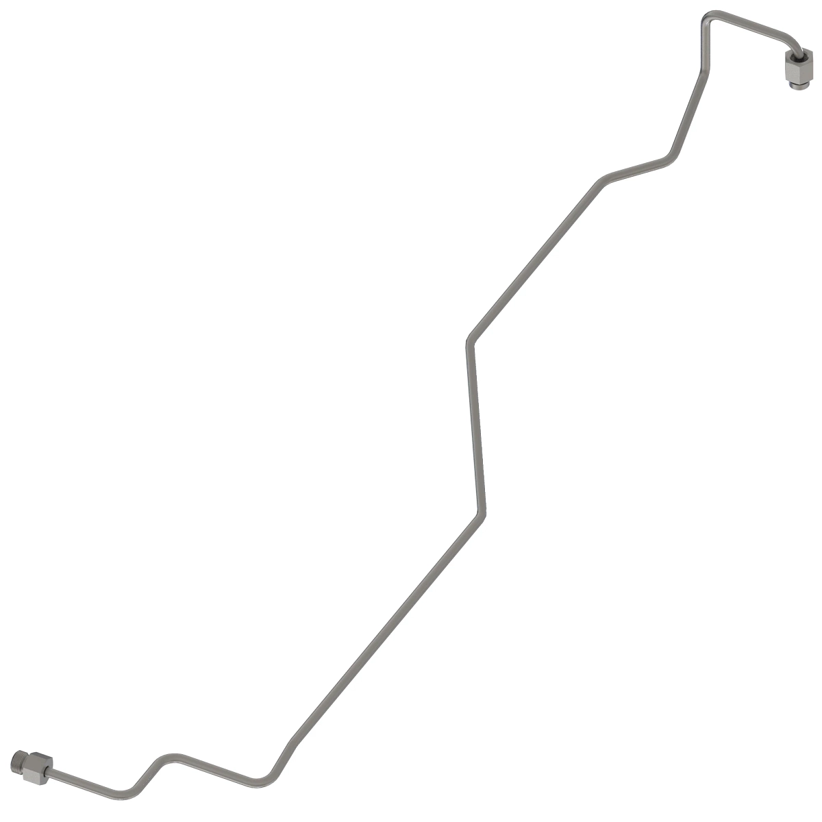 Oil Line, Brake Line, LH, Rear