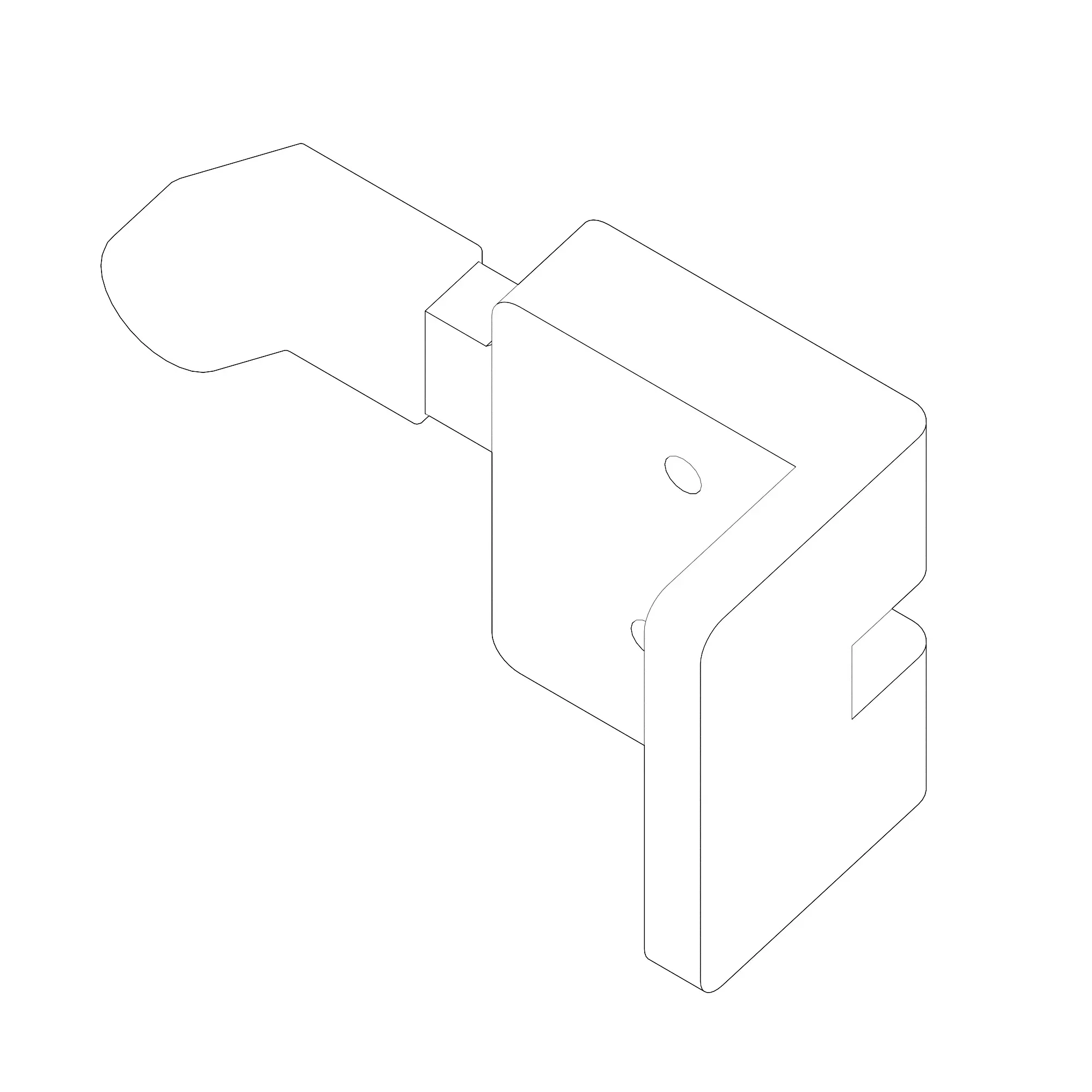 LATCH, DOOR (LEFT)