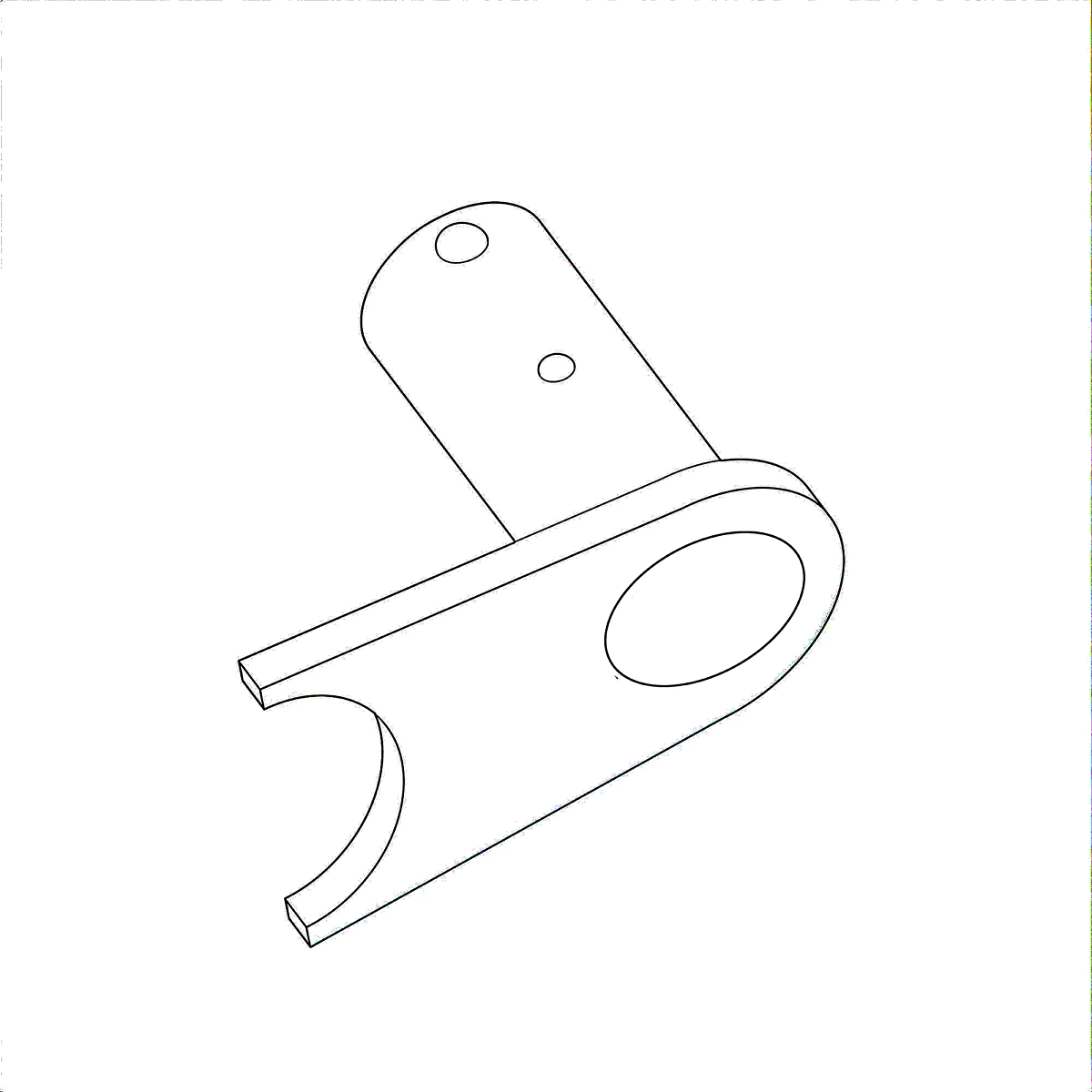 John Deere Anti-Rotation Main Lift Cylinder Pin - 5FT18445