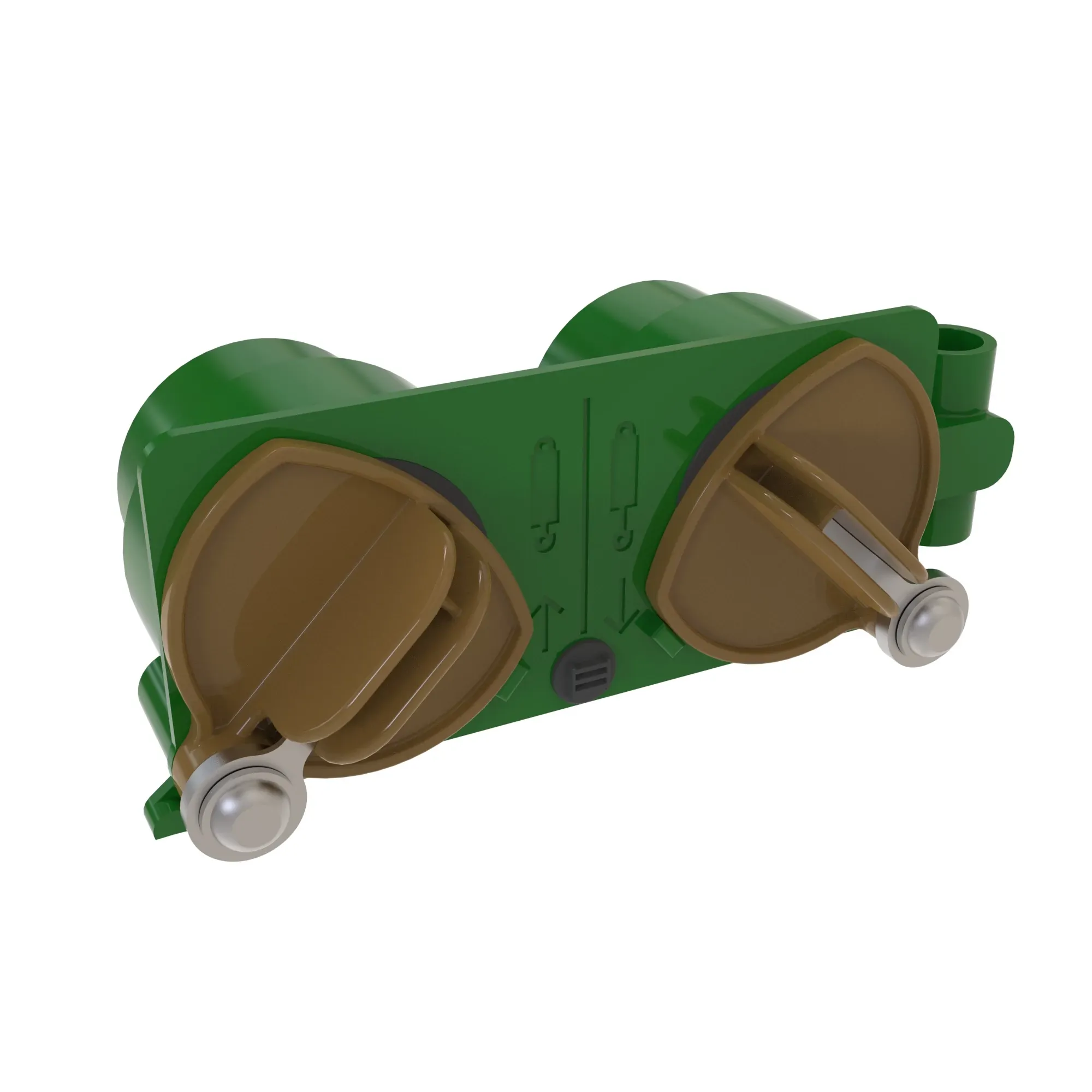 DUST CASE ASSY. COUPLER POS. III (BROWN)