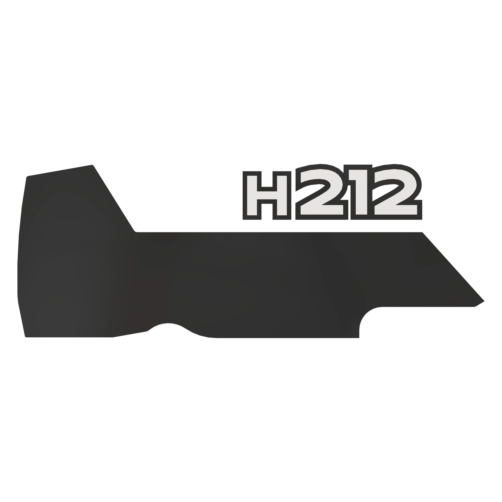 John Deere H212 John Deere Label, Right Side - F718286